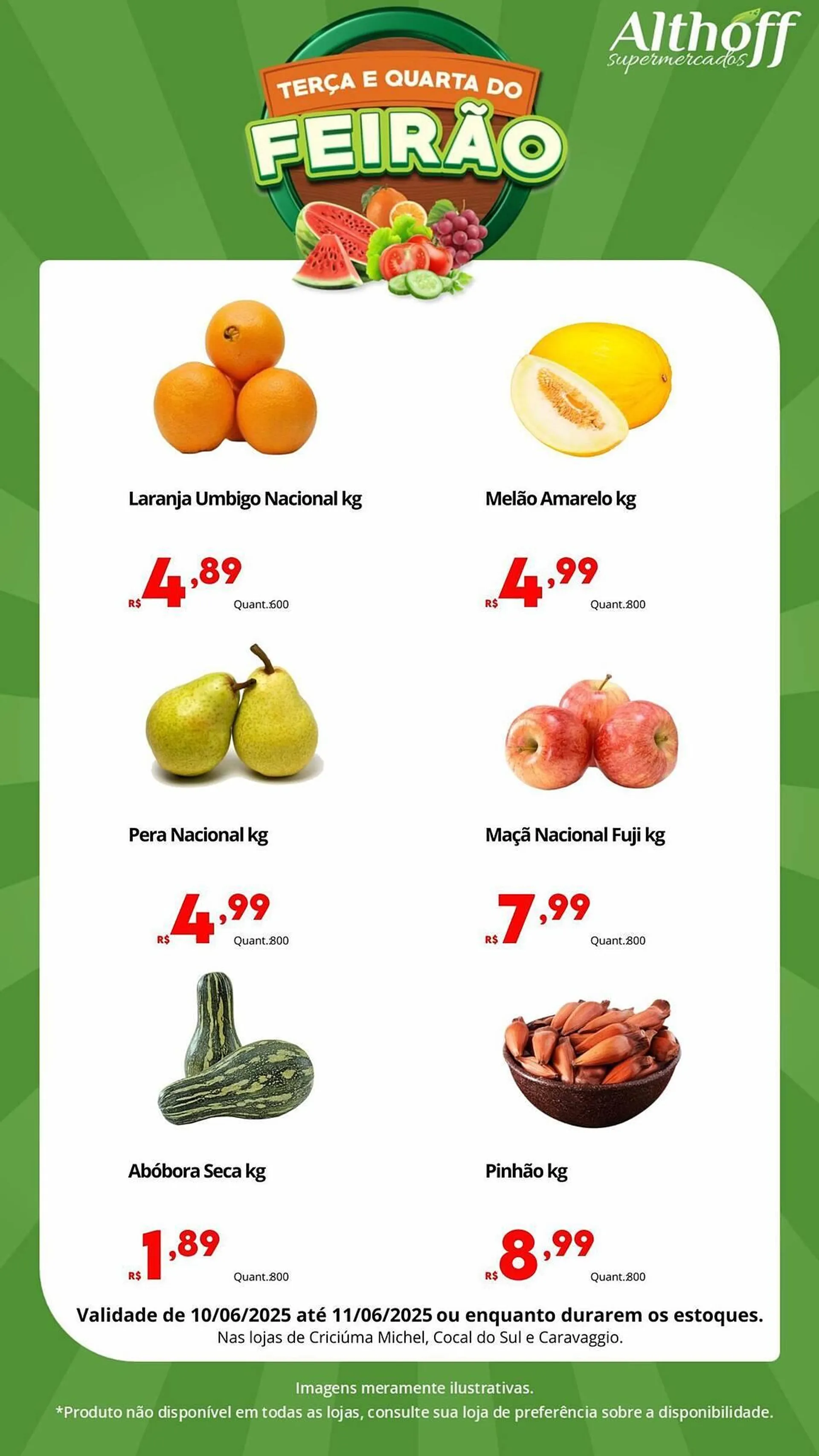 Encarte de Catálogo Althoff Supermercados 10 de junho até 11 de junho 2025 - Pagina 3