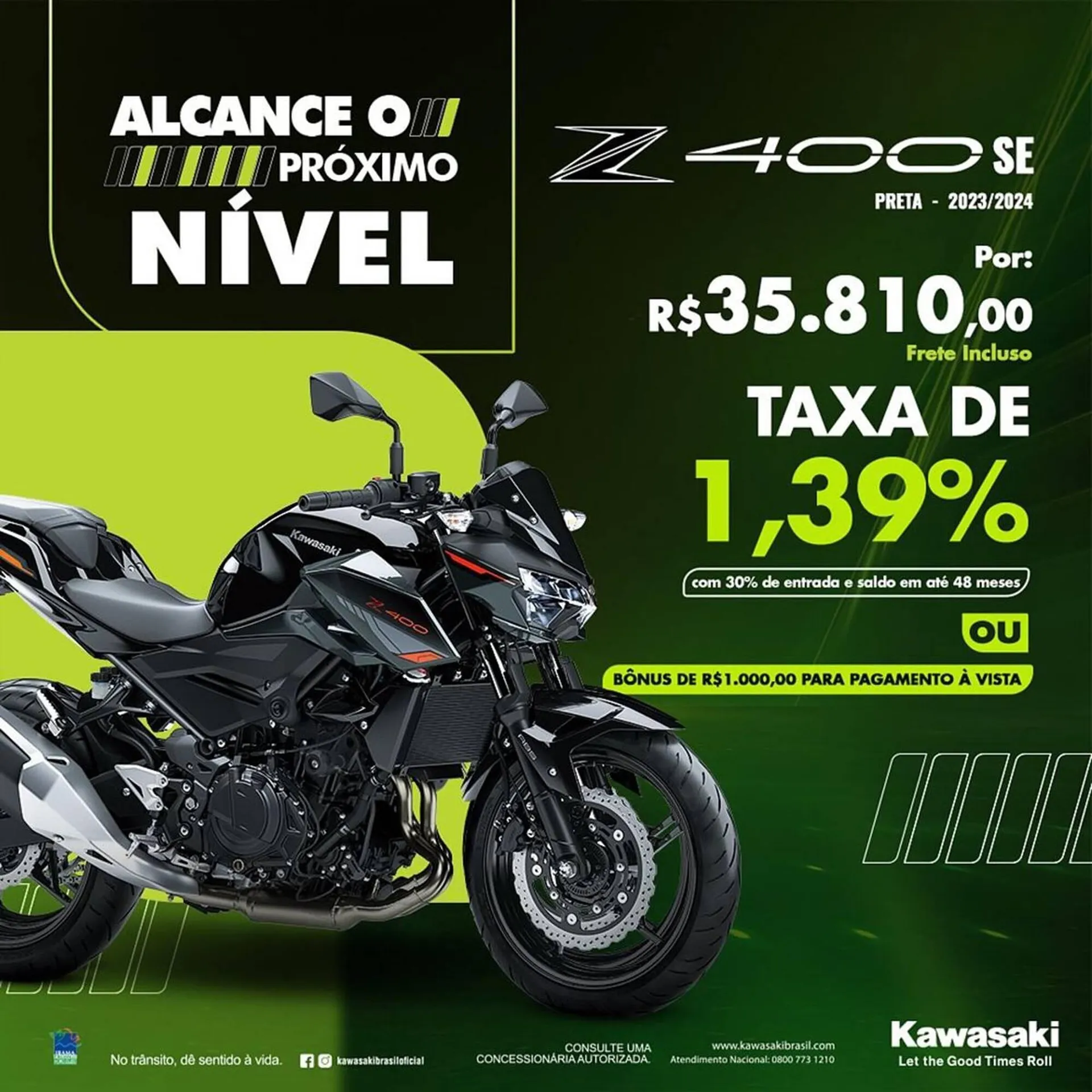 Encarte de Catálogo Kawasaki 22 de março até 12 de maio 2024 - Pagina 2