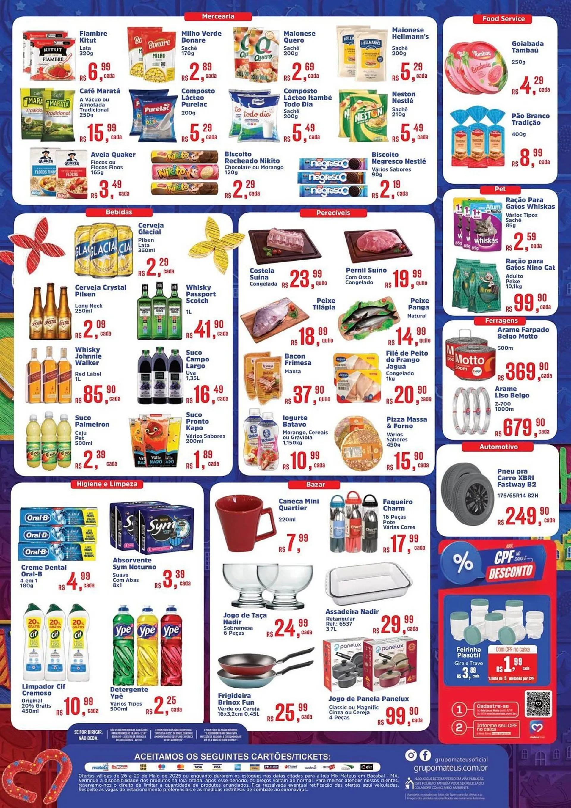 Encarte de Catálogo Supermercados Mateus 28 de maio até 29 de maio 2025 - Pagina 2