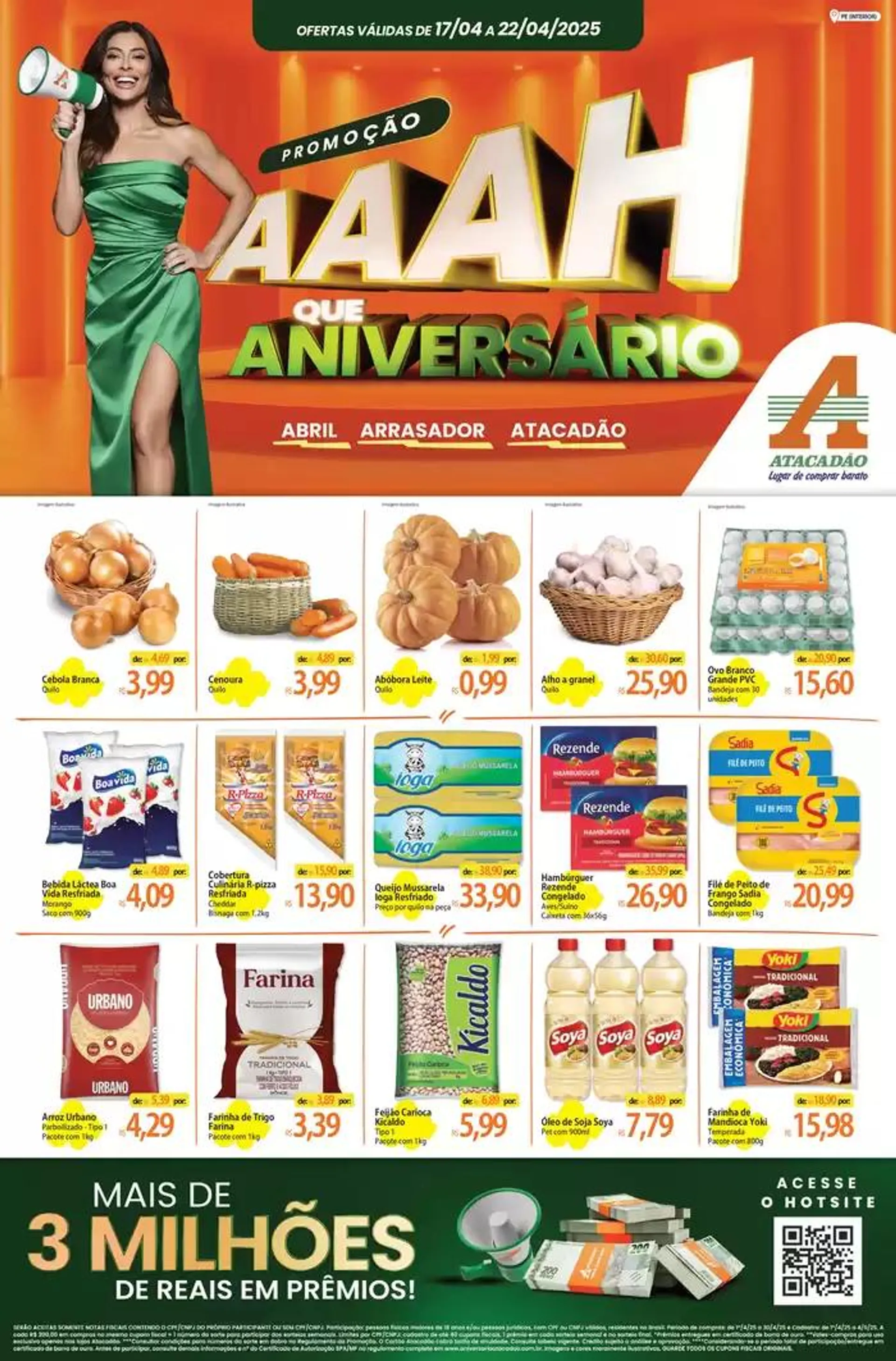 Encarte de Promoções especiais em andamento 17 de abril até 22 de abril 2025 - Pagina 1