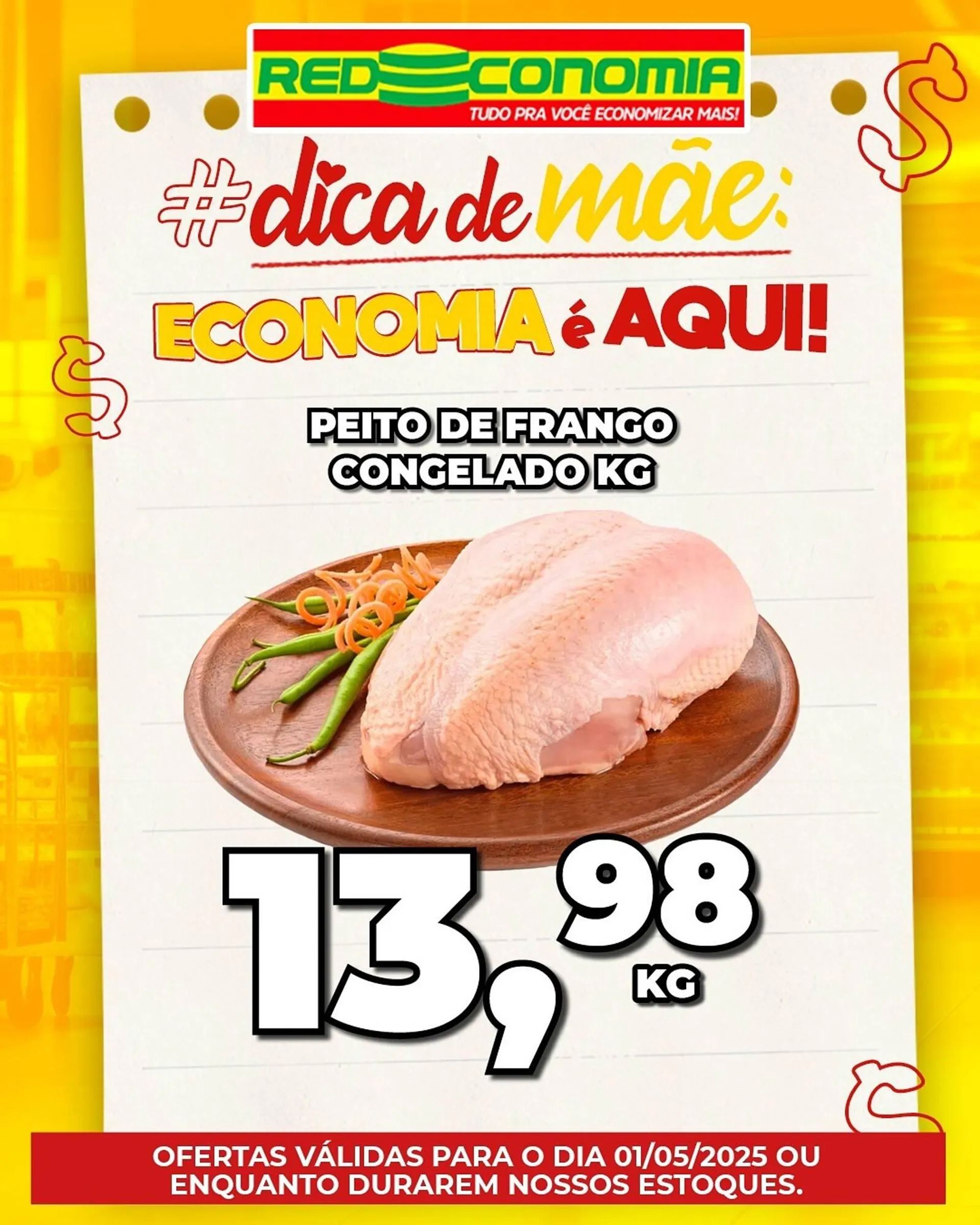 Encarte de Catálogo Rede Economia 30 de abril até 1 de maio 2025 - Pagina 1