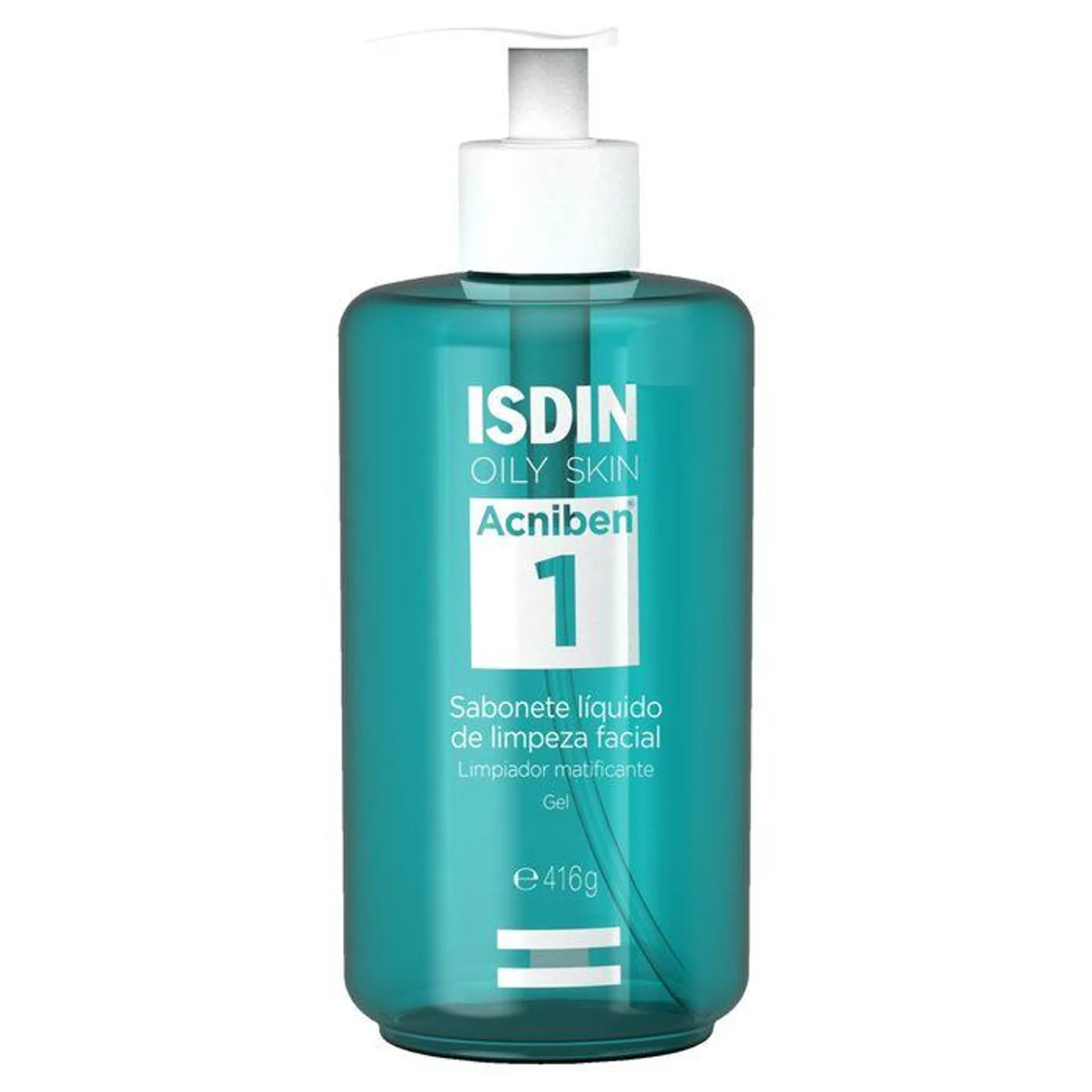 Sabonete Gel Líquido Isdin Acniben 1 Oily Skin 416g