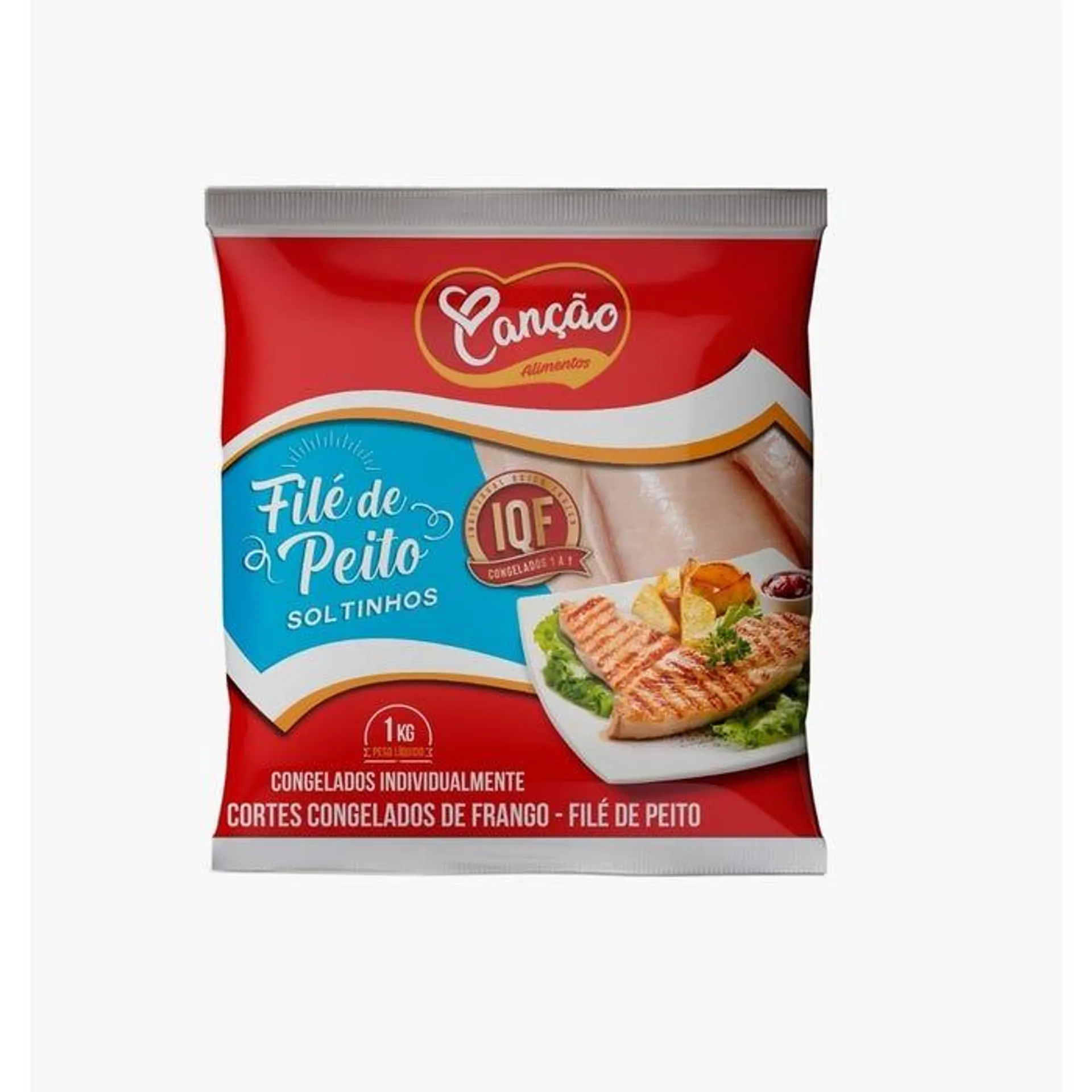 Filé De Peito Frango Canção 1kg