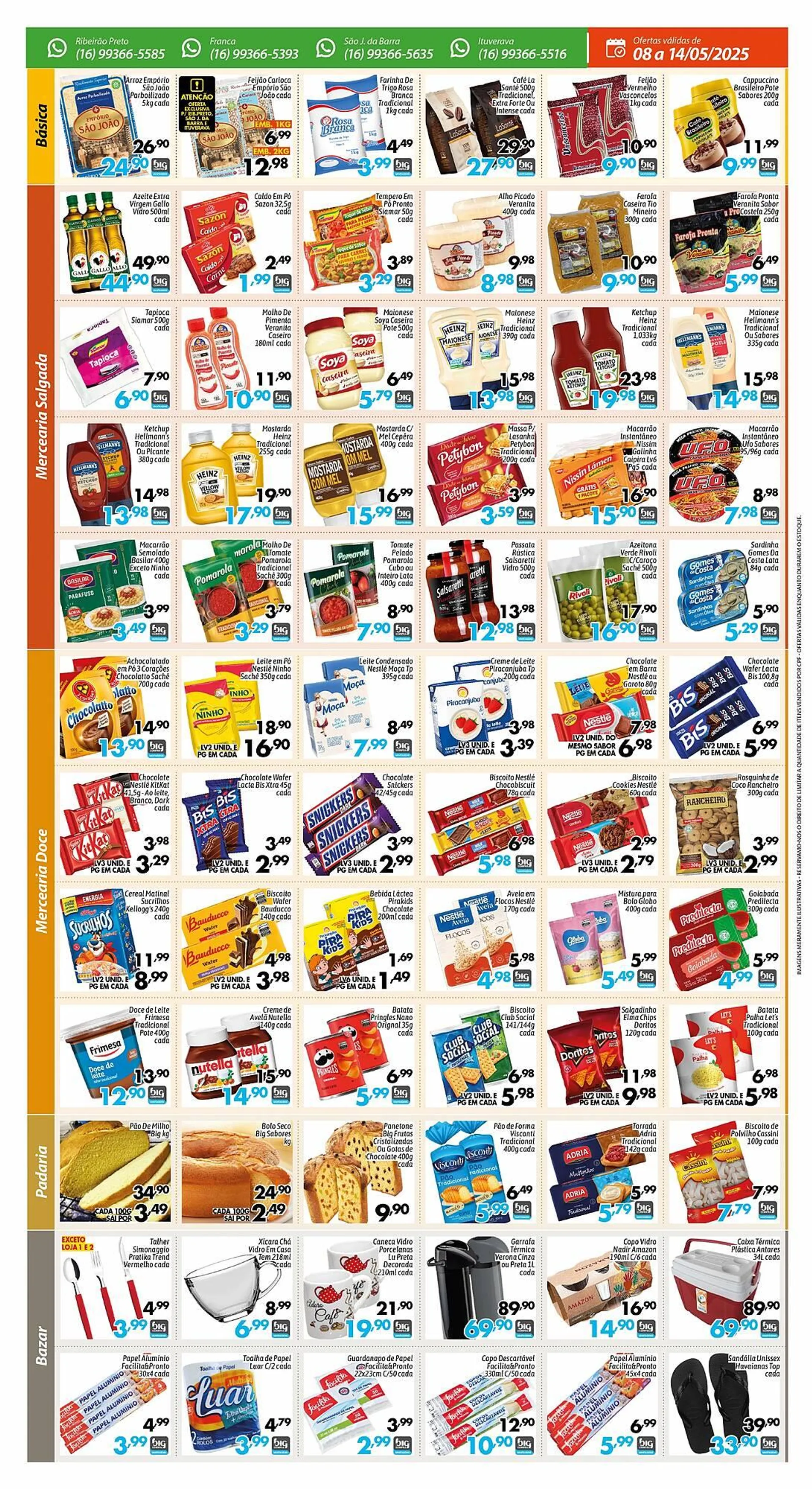 Encarte de Catálogo Supermercados Big Compra 8 de maio até 11 de maio 2025 - Pagina 2