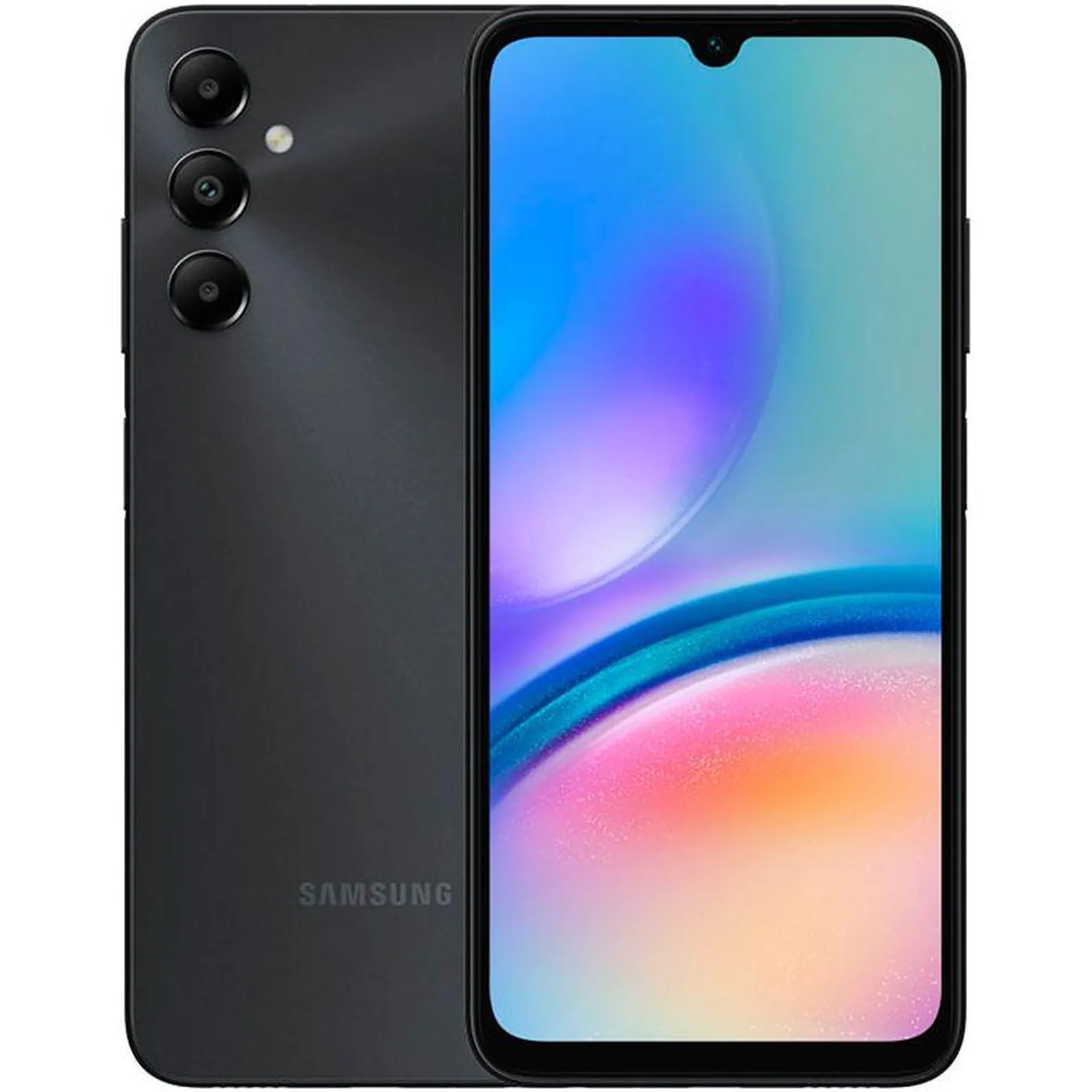 Smartphone Samsung A05S 128GB Preto Tela 6.7" Câmera Traseira Tripla 50MP + 2MP + 2MP 6GB RAM