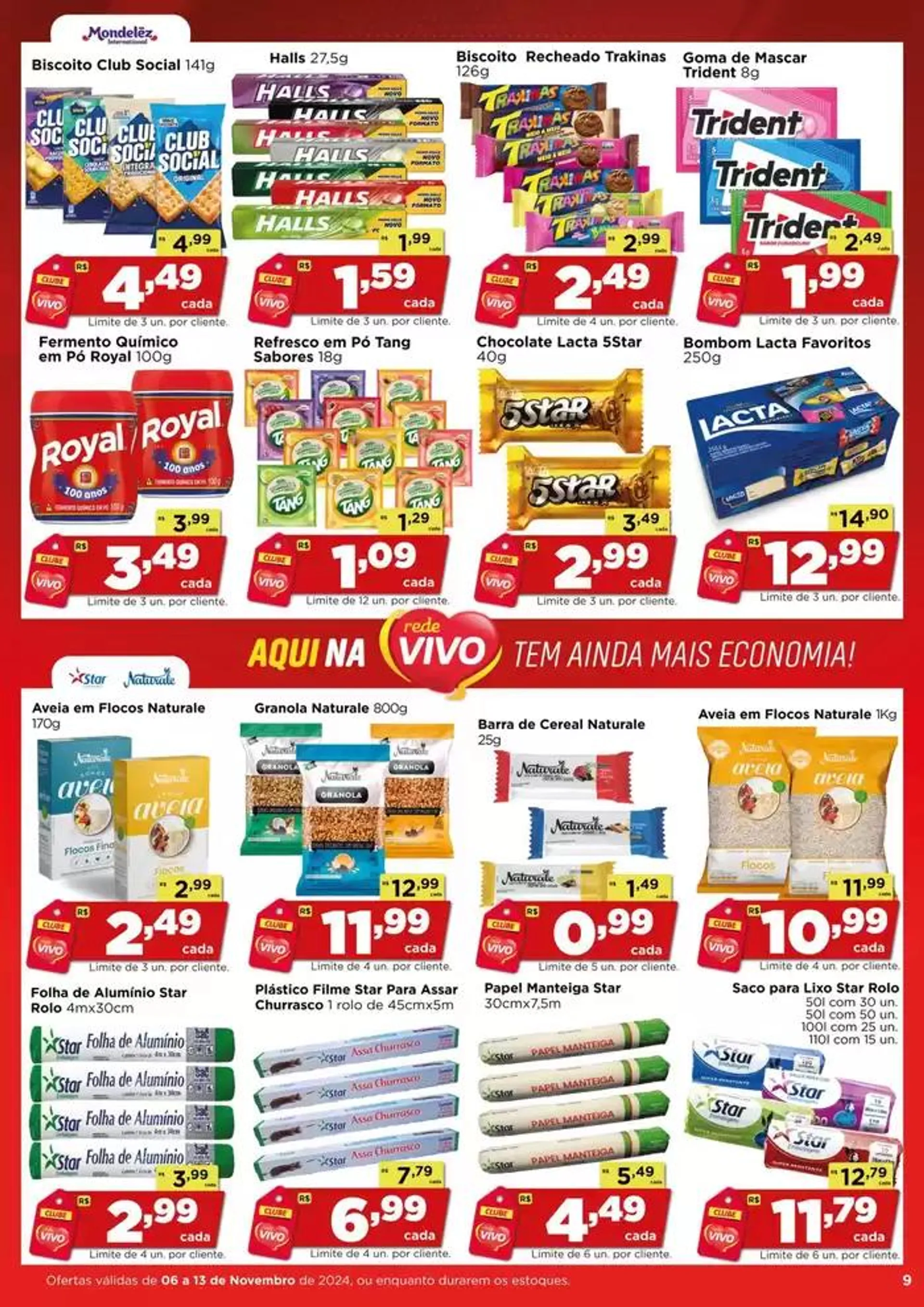 Encarte de Ofertas Rede Vivo 6 de novembro até 13 de novembro 2024 - Pagina 2