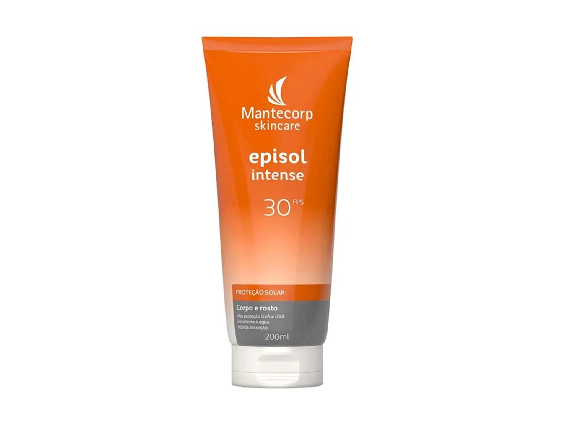 Protetor Solar Mantecorp Episol Intense Corpo e Rosto FPS30 200ml