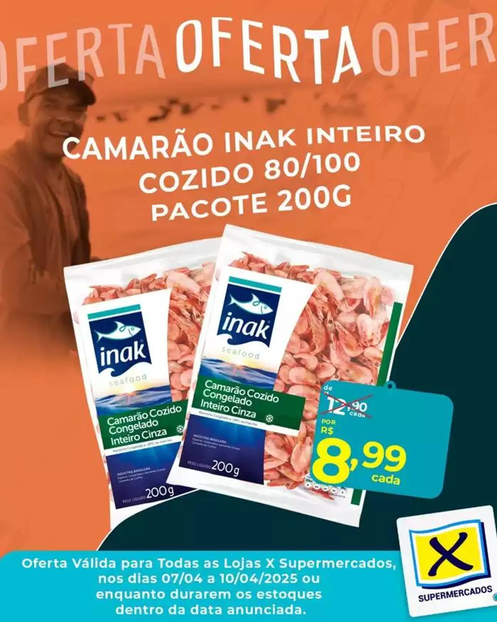 Encarte de Encarte X Supermercados 8 de abril até 20 de abril 2025 - Pagina 1