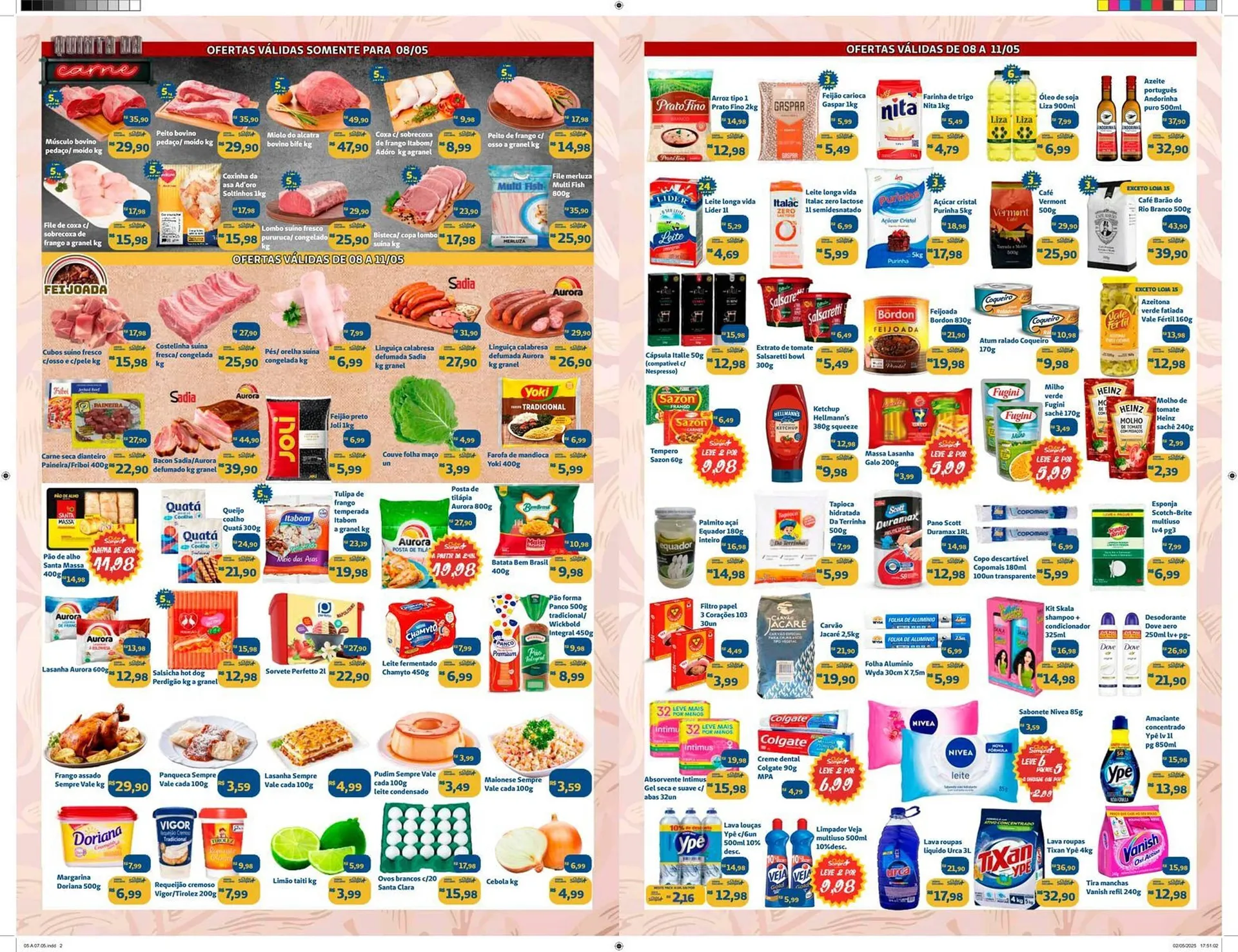 Encarte de Catálogo Sempre Vale Supermercados 8 de maio até 11 de maio 2025 - Pagina 2