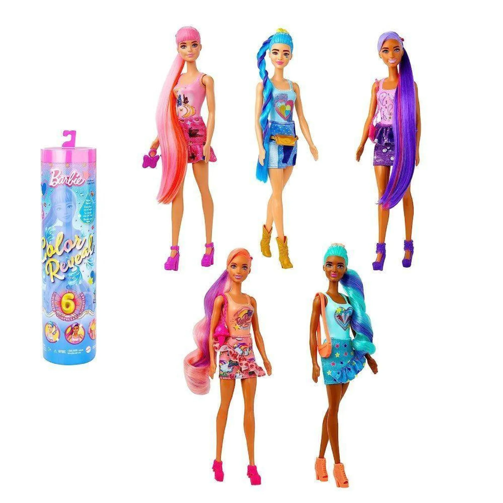 Barbie Color Reveal Looks Denim Mattel - HNX04