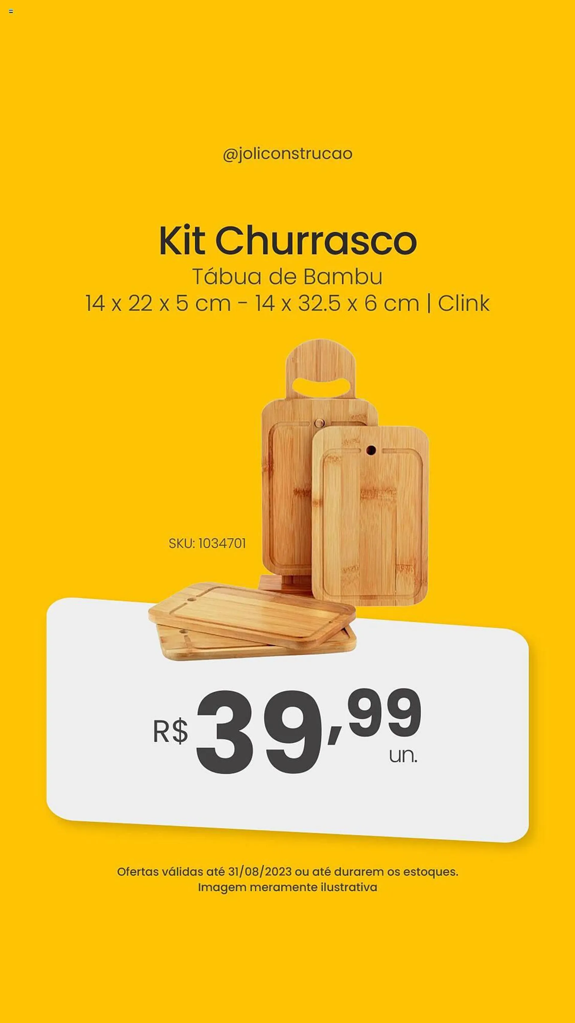 Encarte de Catálogo Joli 1 de agosto até 31 de agosto 2023 - Pagina 2