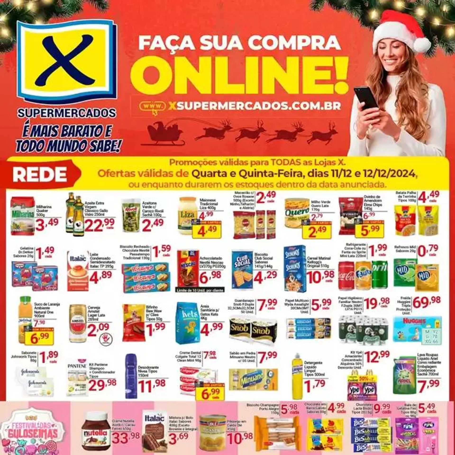 Encarte de Ofertas X Supermercados 12 de dezembro até 24 de dezembro 2024 - Pagina 7