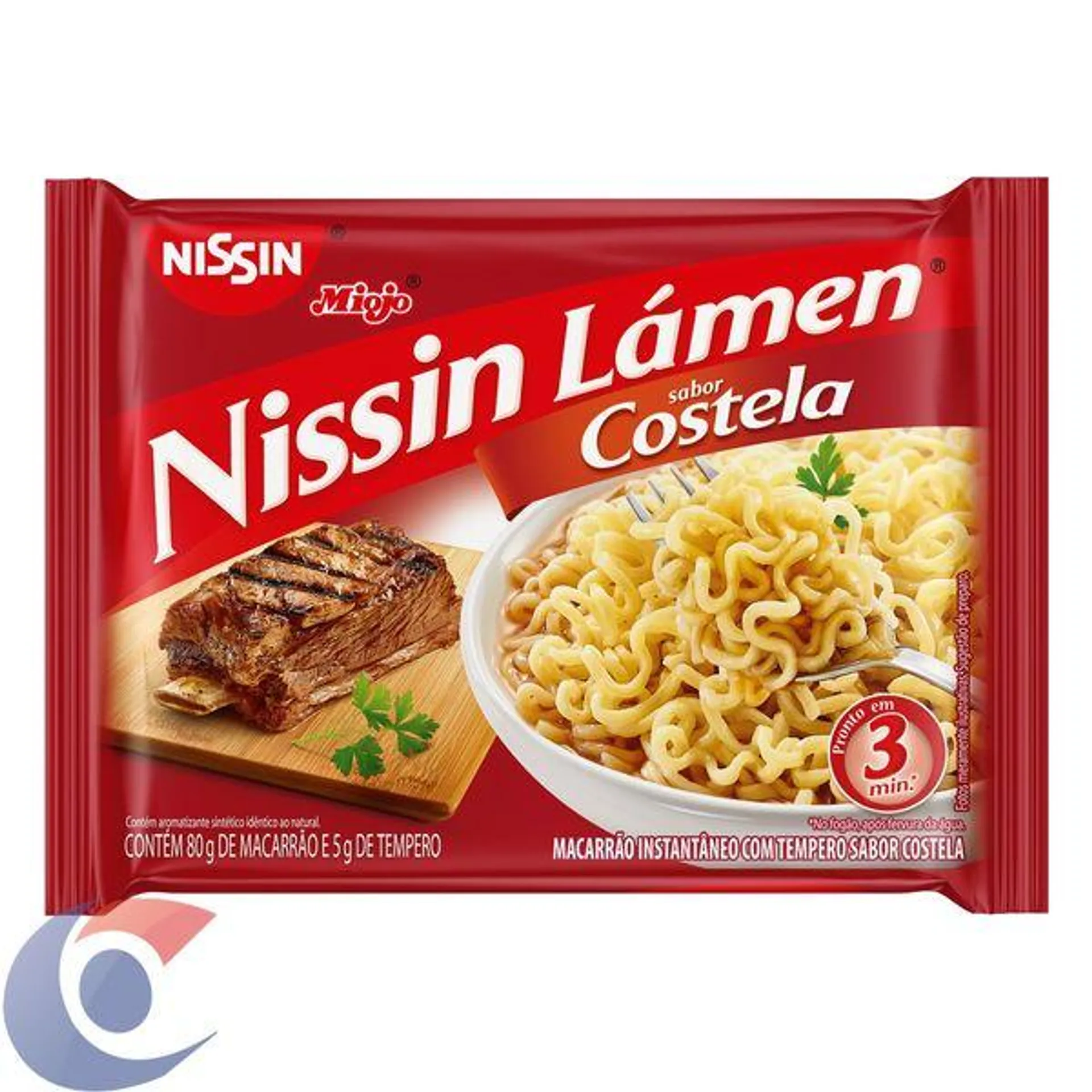 Macarrão Instantâneo Nissin Lámen Costela 85g