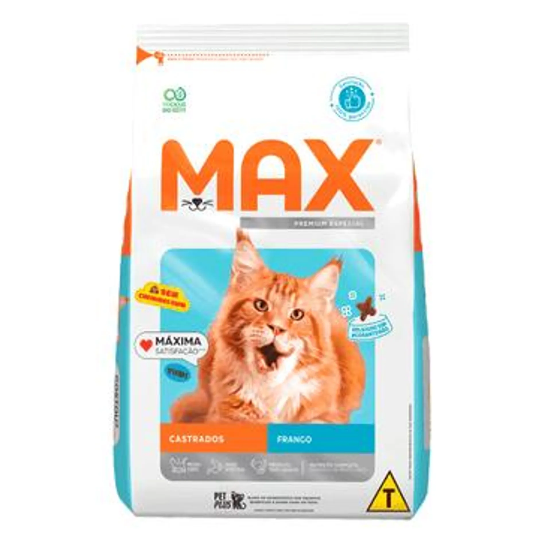 Ração Max para Gatos Castrados Frango 1 kg