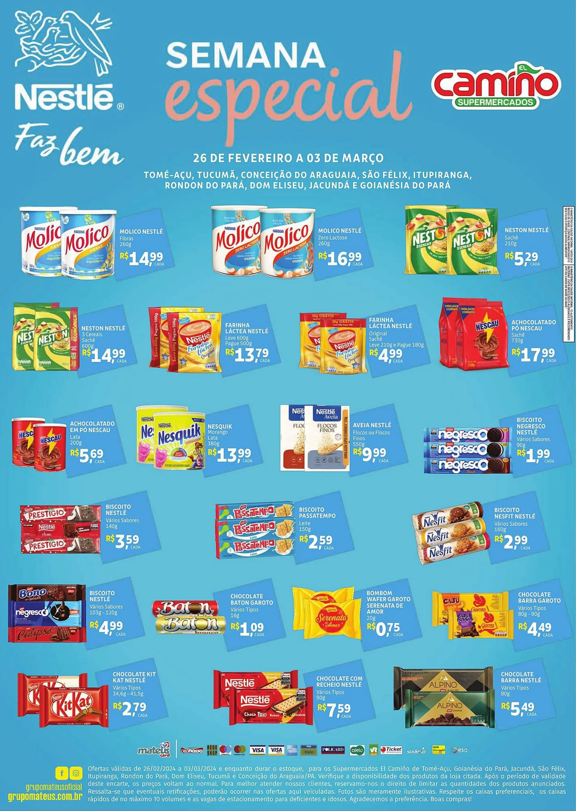 Encarte de Catálogo Camiño supermercados 26 de fevereiro até 3 de março 2024 - Pagina 