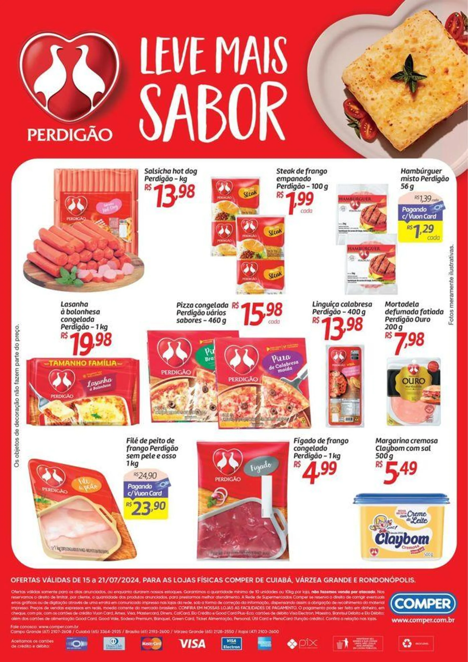 Encarte de Ofertas Comper 17 de julho até 28 de julho 2024 - Pagina 2