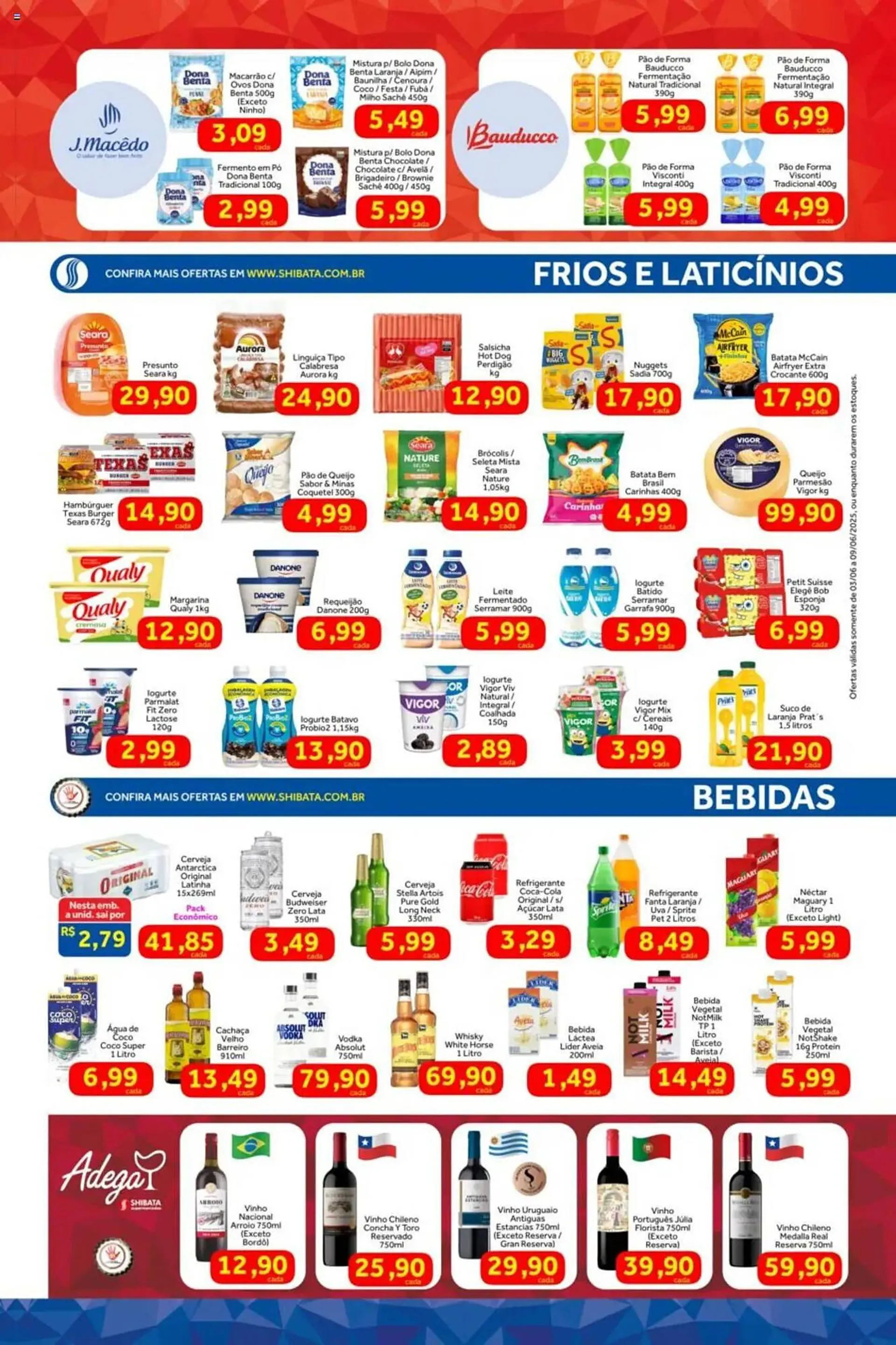 Encarte de Catálogo Shibata Supermercados 3 de junho até 9 de junho 2025 - Pagina 2