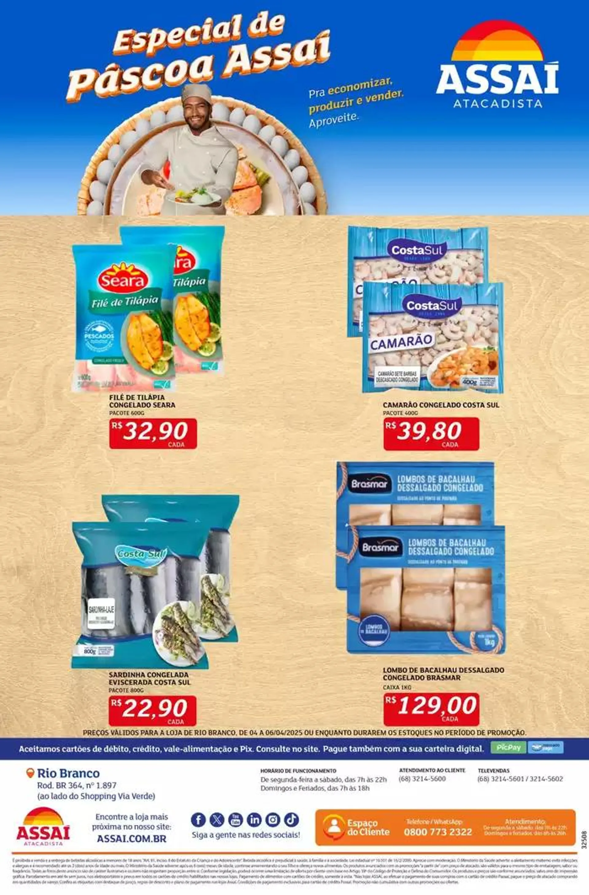 Encarte de Ofertas exclusivas para nossos clientes 4 de abril até 6 de abril 2025 - Pagina 2