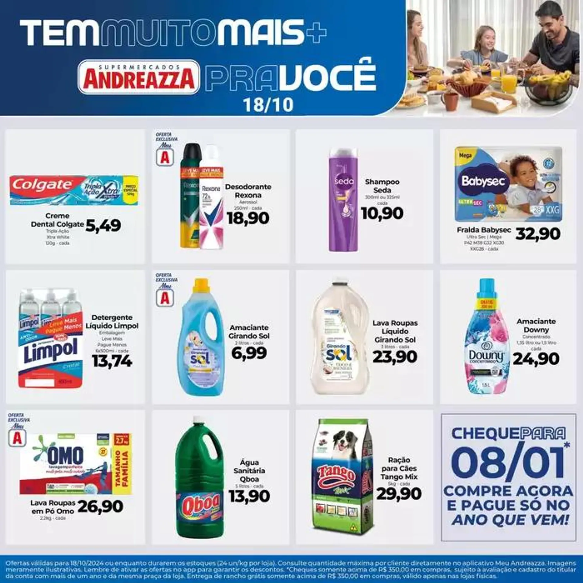 Encarte Supermercados Andreazza - 1