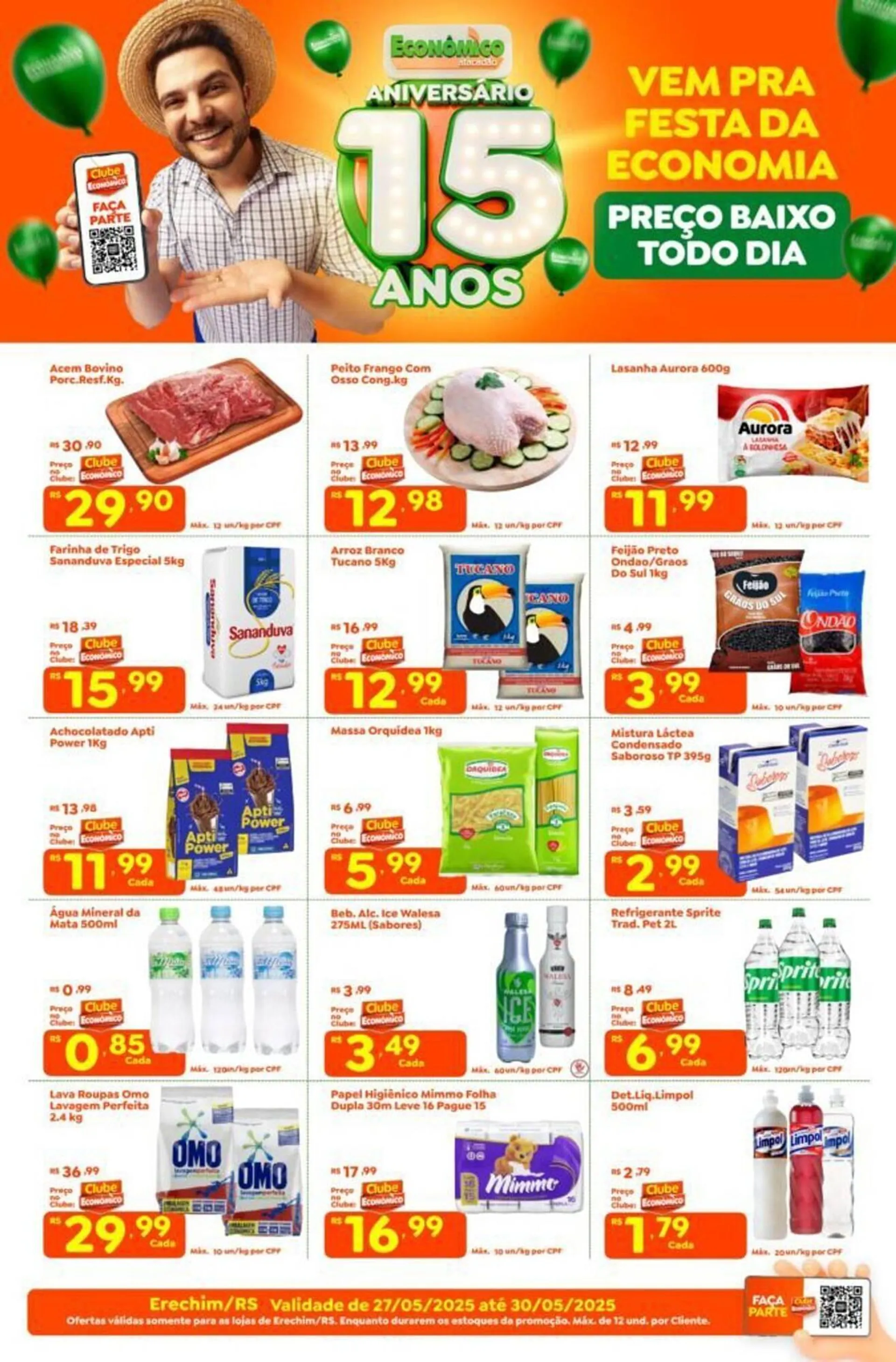 Encarte de Catálogo Econômico Atacadão 27 de maio até 30 de maio 2025 - Pagina 1