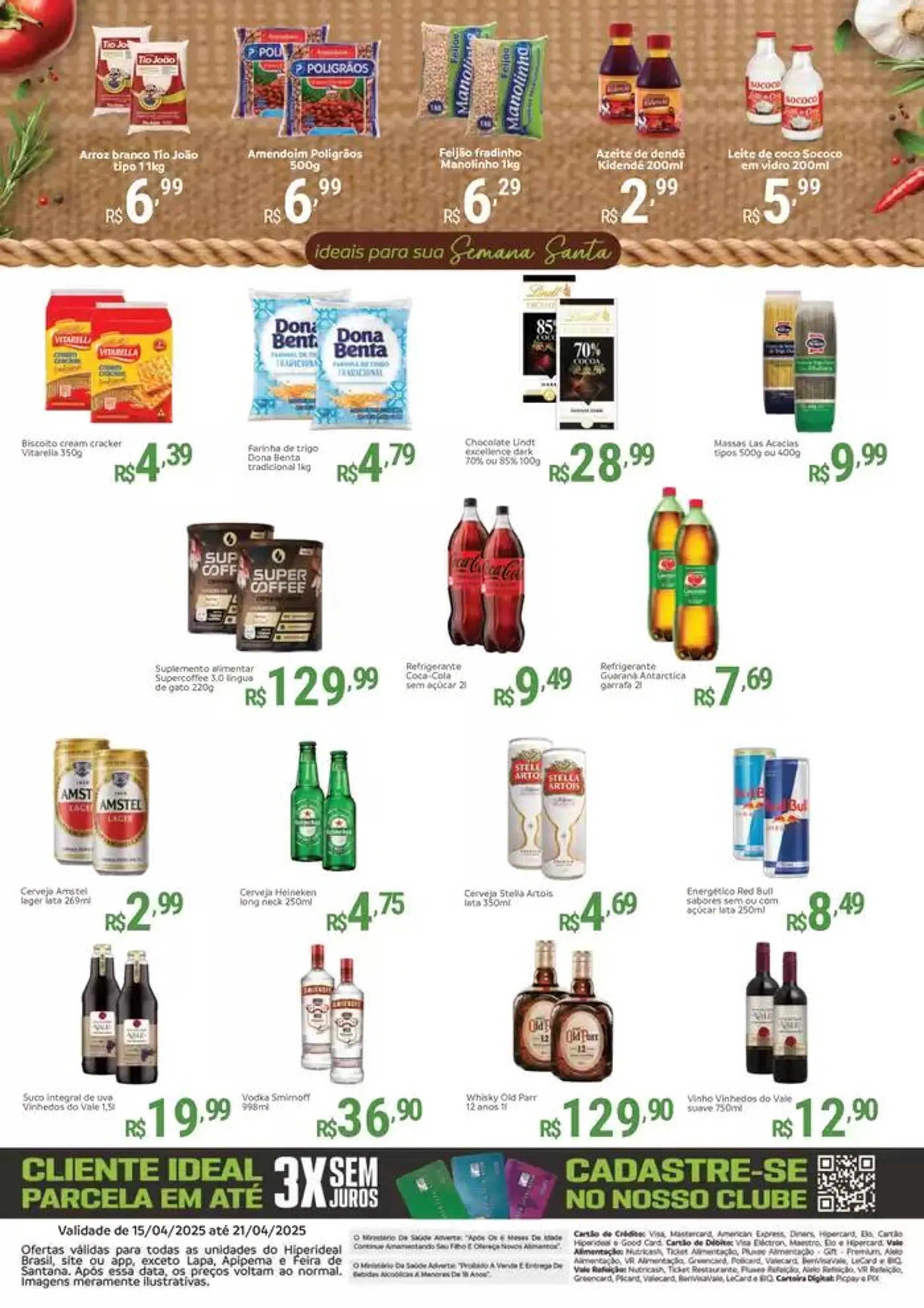 Encarte de Economize agora com nossas ofertas 15 de abril até 21 de abril 2025 - Pagina 3
