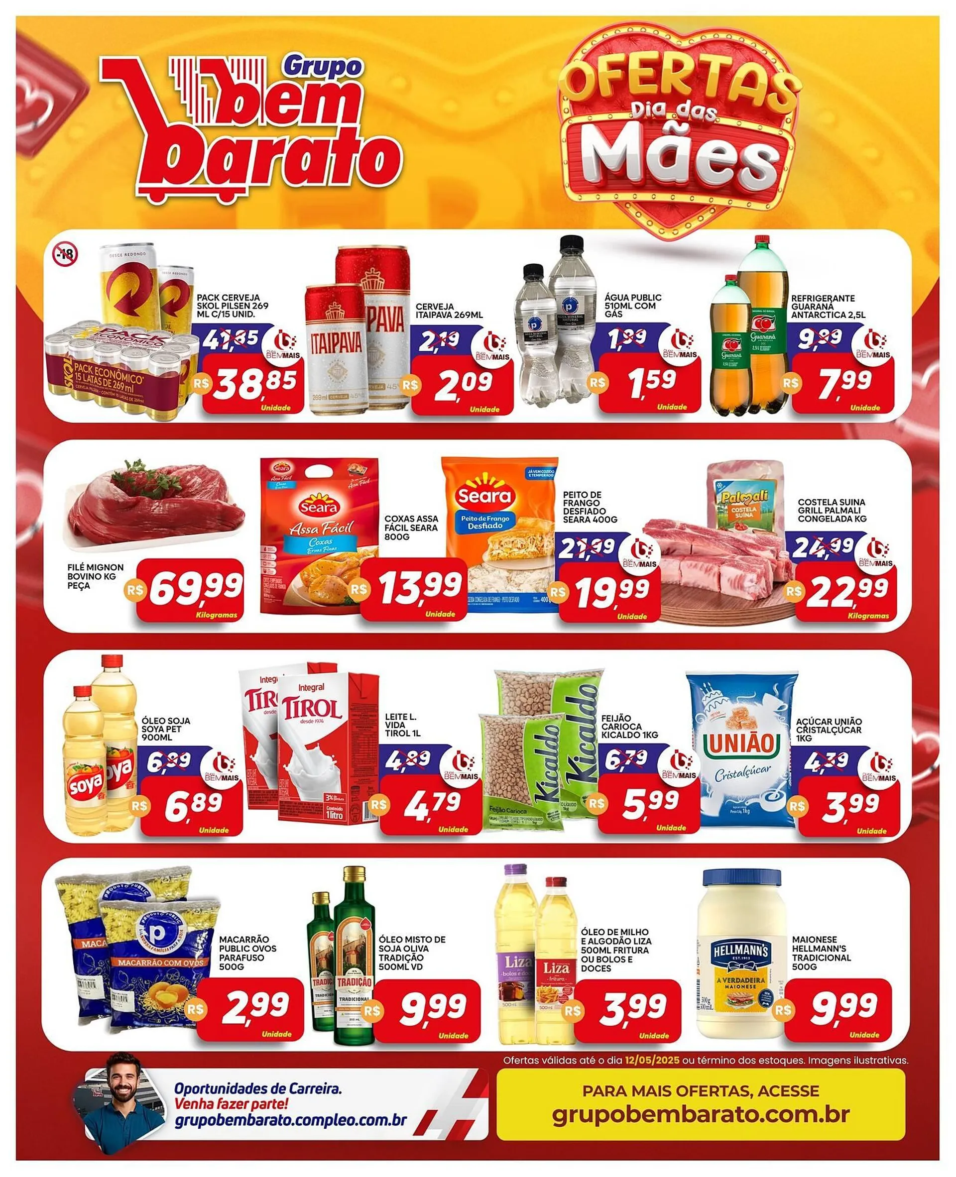 Encarte de Catálogo Supermercado Bem Barato 6 de maio até 12 de maio 2025 - Pagina 3