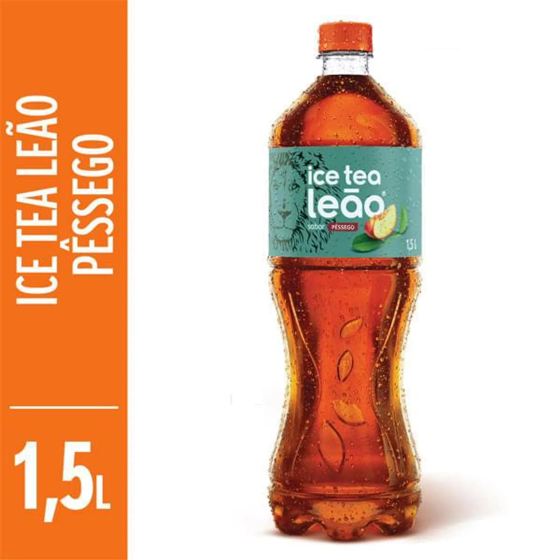 Chá Preto Leão Fuze Ice Tea Pêssego 1,5l