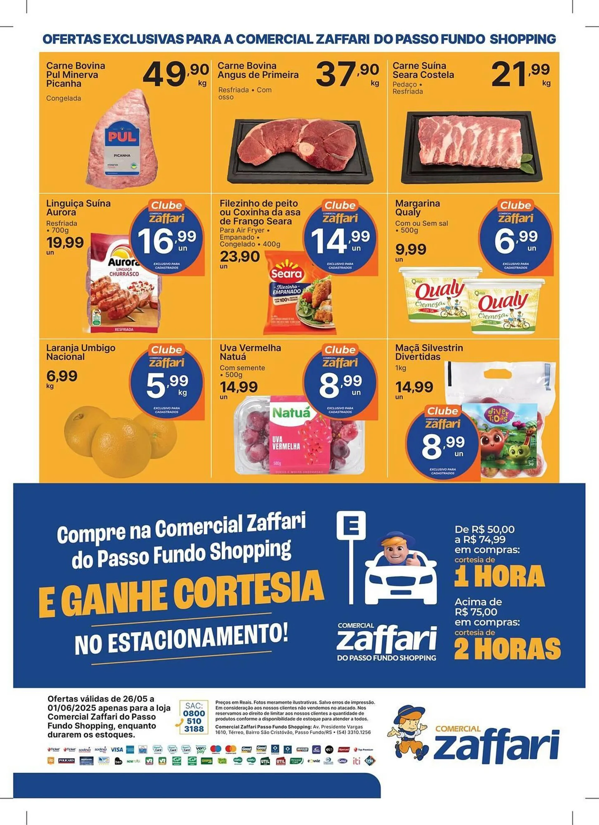 Encarte de Catálogo Comercial Zaffari 26 de maio até 1 de junho 2025 - Pagina 2