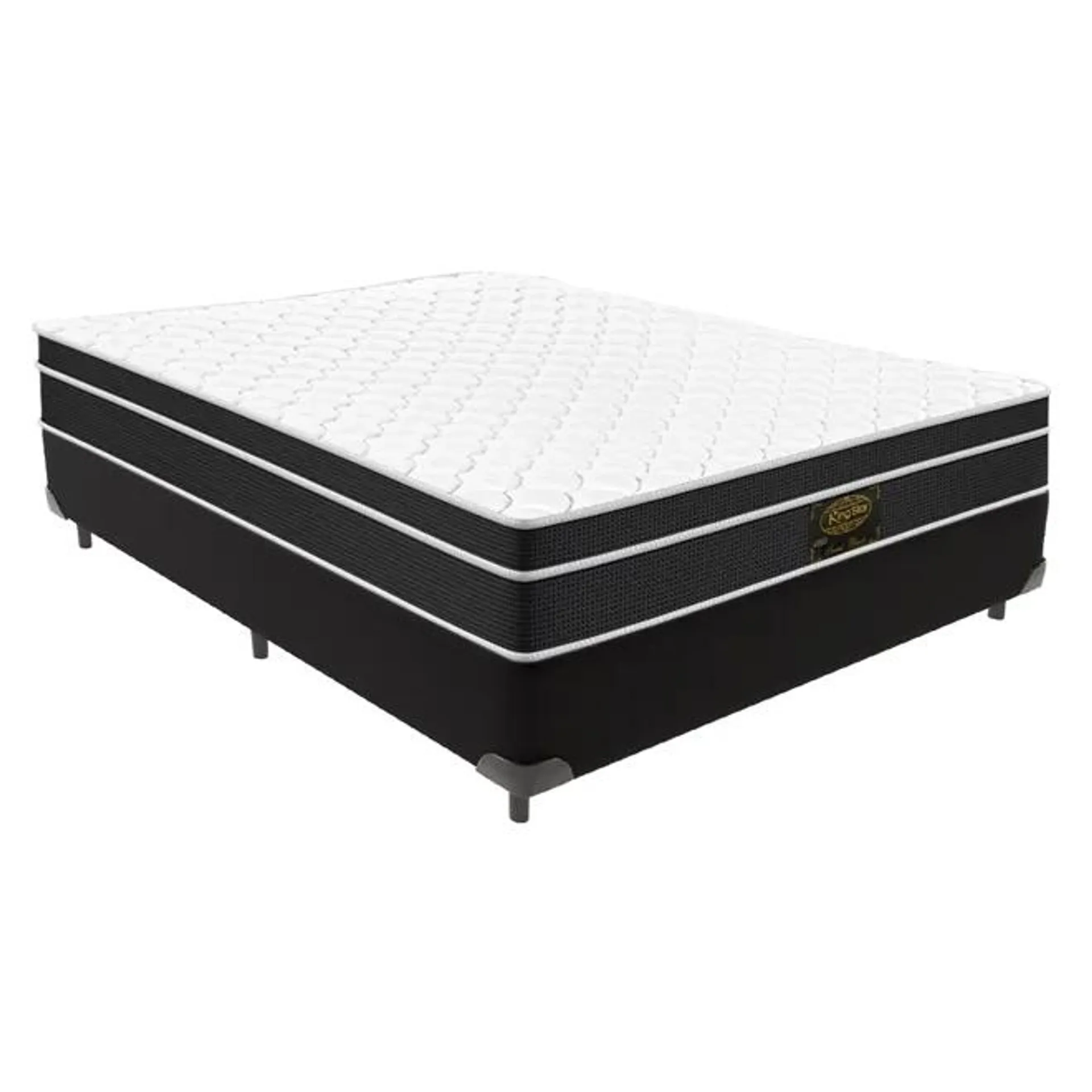 Cama Box + Colchão Sweet Black