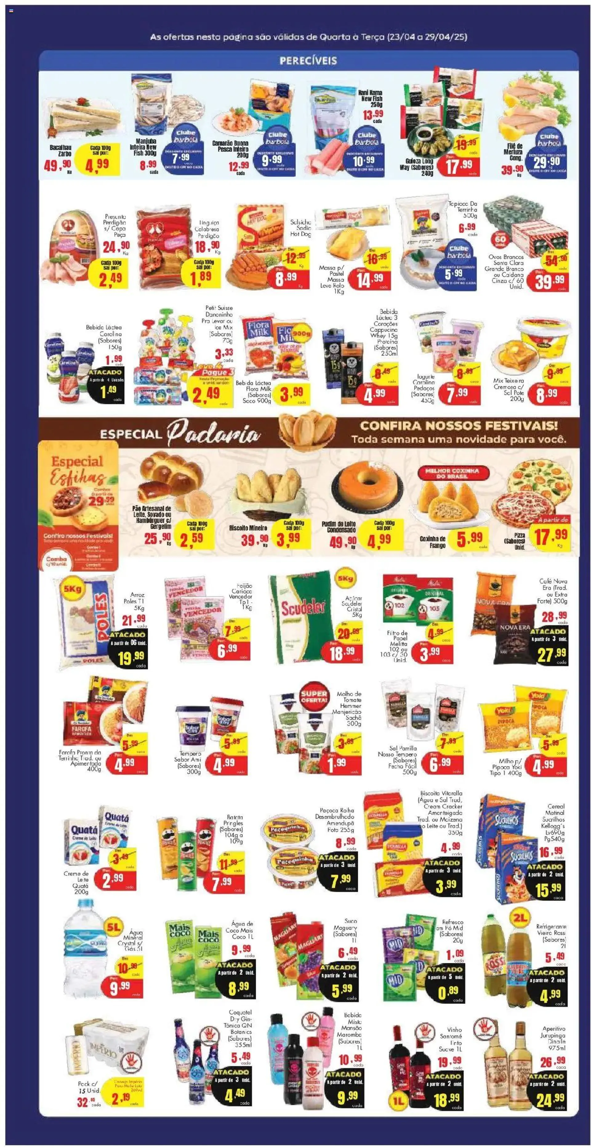 Encarte de Barbosa Supermercados - Ofertas Atacarejão 23 de abril até 29 de abril 2025 - Pagina 3