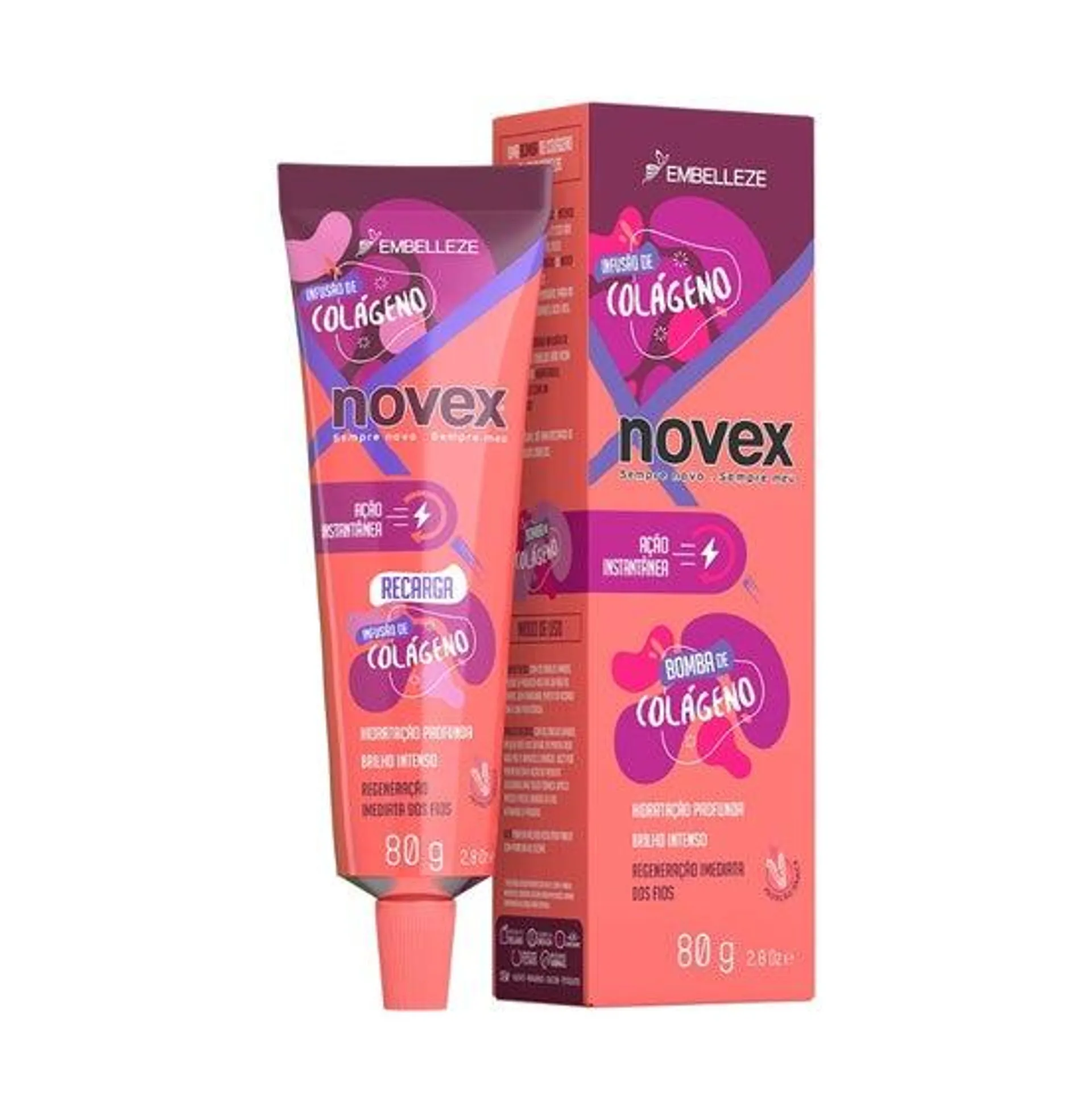 Recarga Novex Infusão Colágeno 80gr