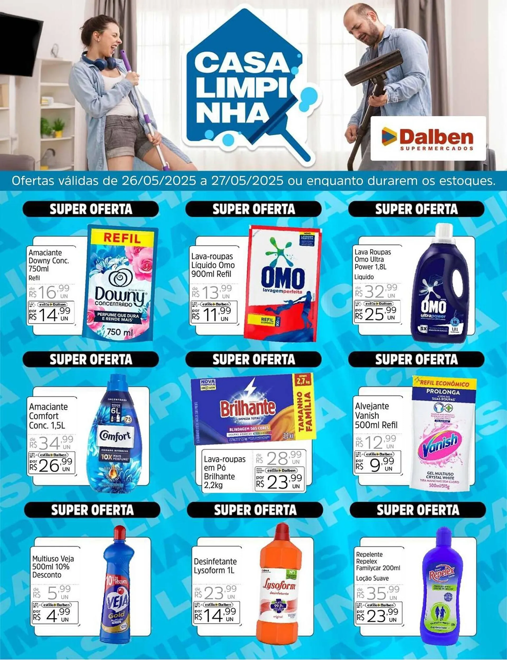 Encarte de Catálogo Supermercado Dalben 26 de maio até 27 de maio 2025 - Pagina 1