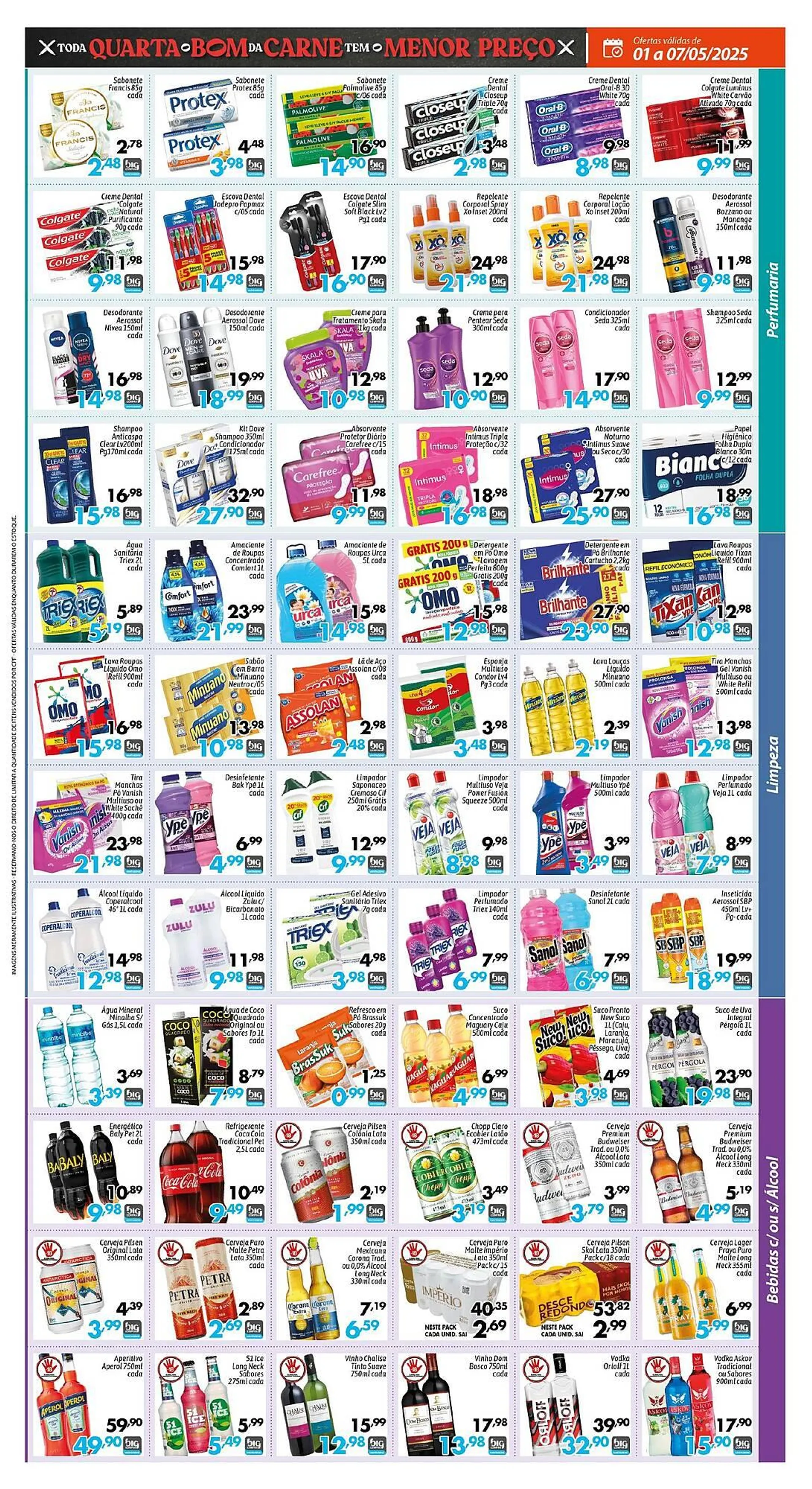 Encarte de Catálogo Supermercados Big Compra 1 de maio até 4 de maio 2025 - Pagina 3