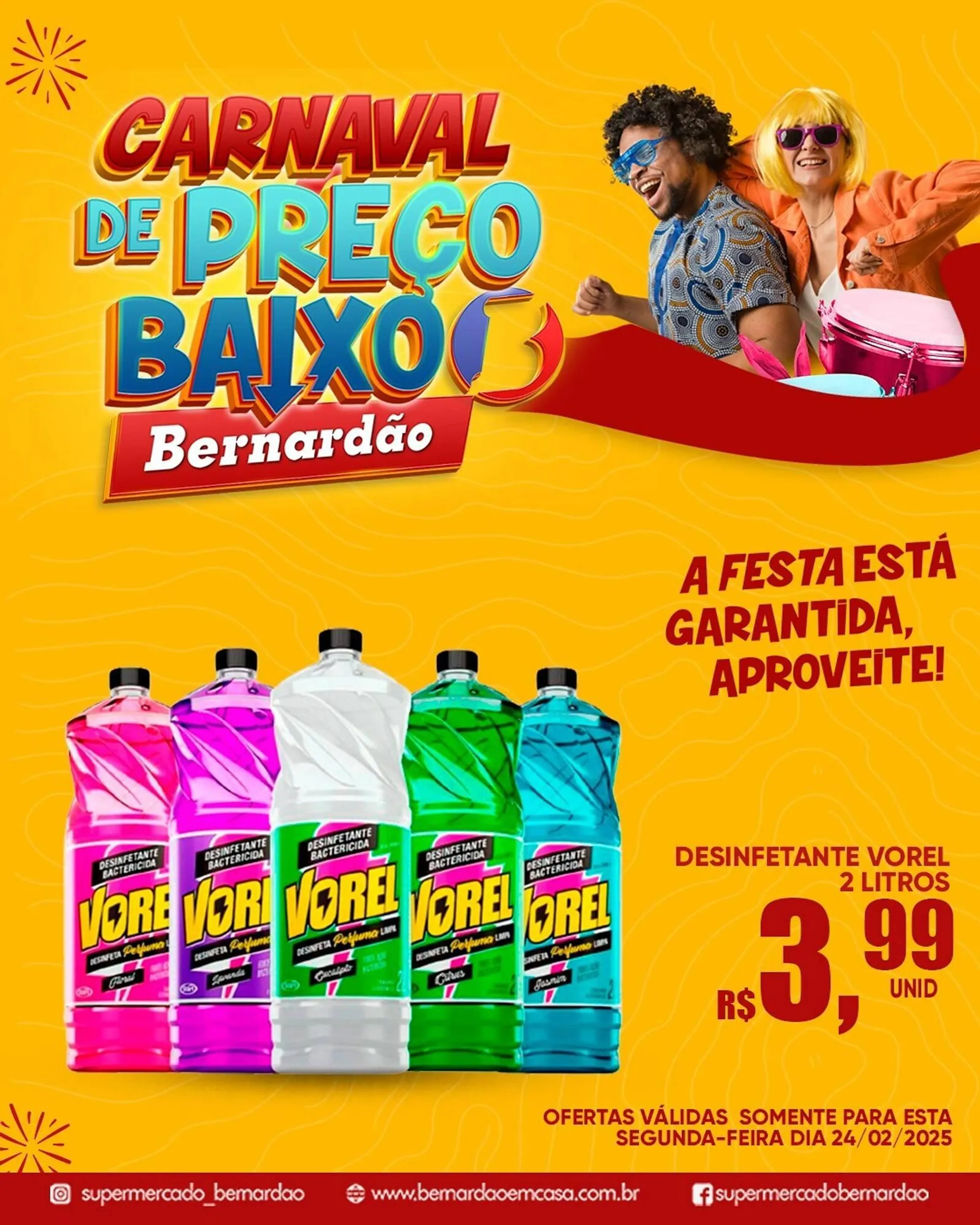 Encarte de Catálogo Supermercado Bernardão 24 de fevereiro até 2 de março 2025 - Pagina 4