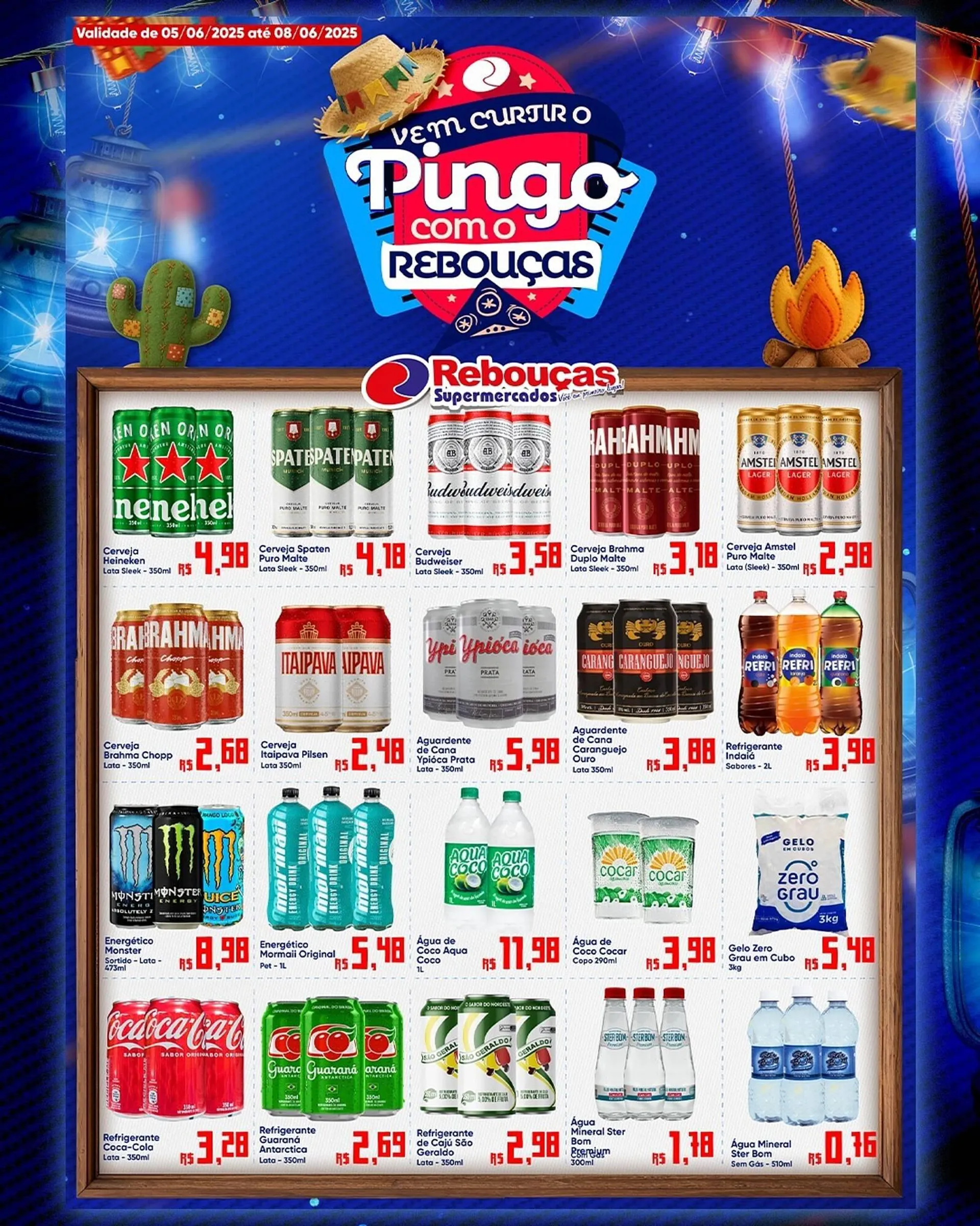 Encarte de Catálogo Rebouças Supermercados 5 de junho até 8 de junho 2025 - Pagina 2