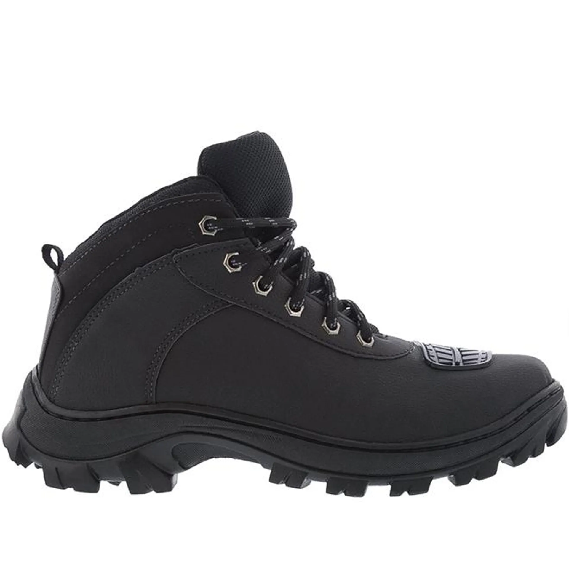 Bota Motociclista Bow River Protetor Marcha Preto