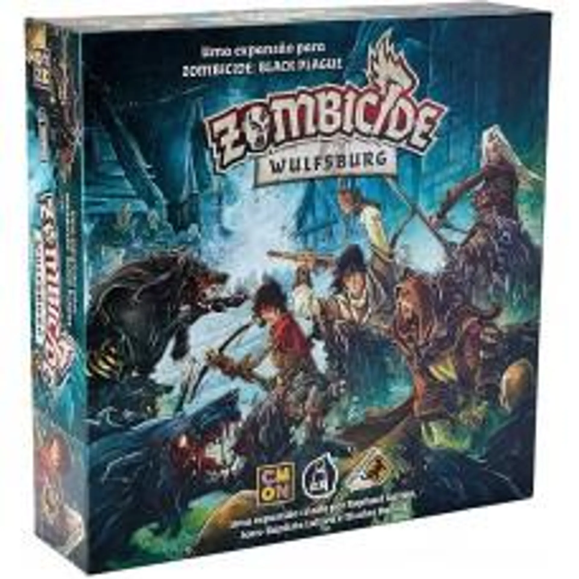 Jogo Zombicide Wulfsburg Expansão Black Plague