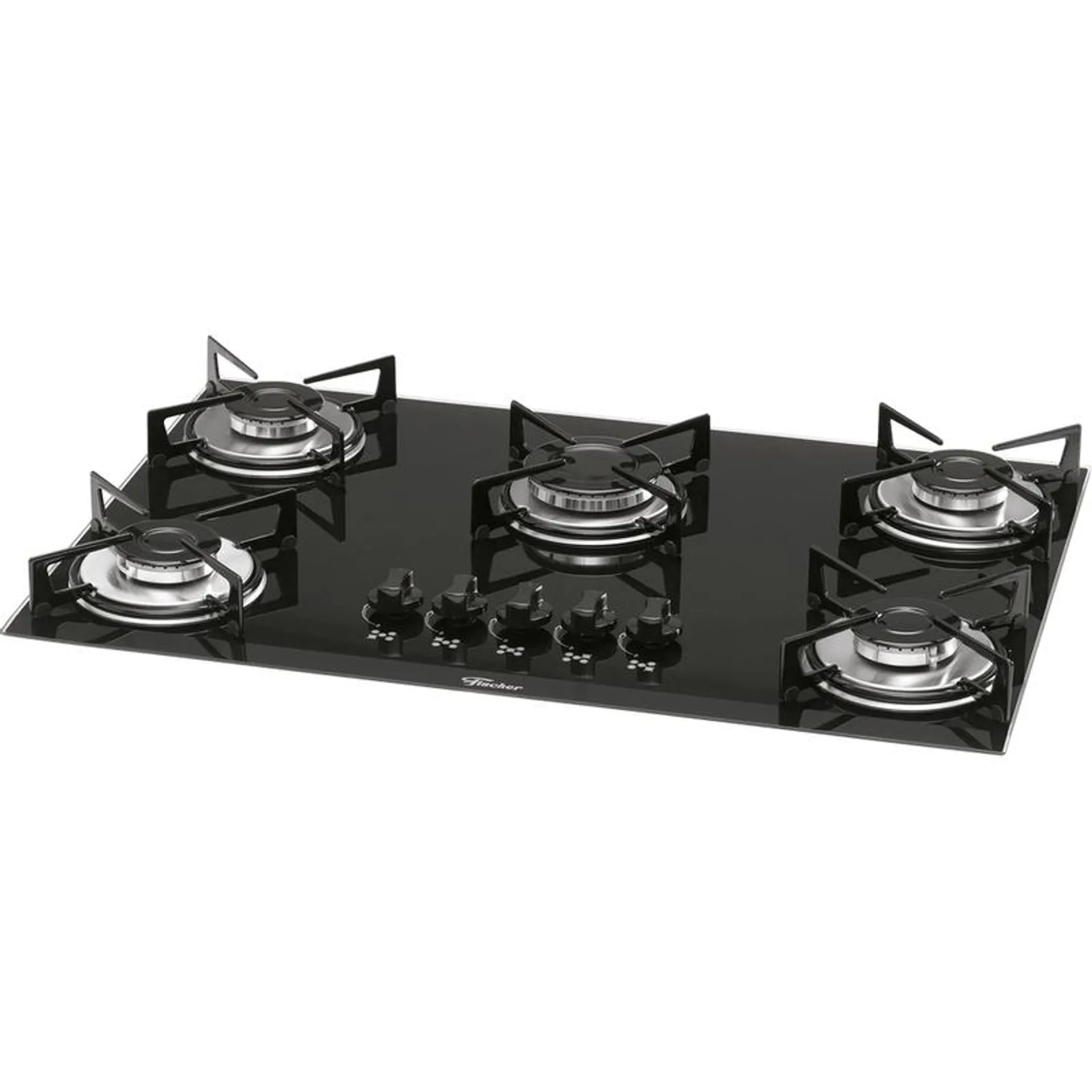 Cooktop Fischer 5 Bocas Preto - 1642-6985