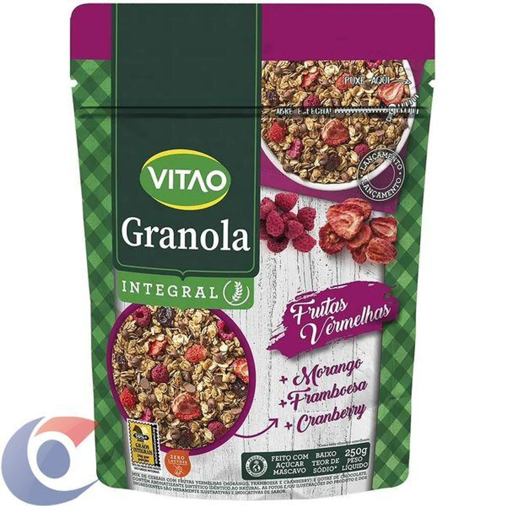 Granola Vitão Tradicional Frutas Vermelhas 250g