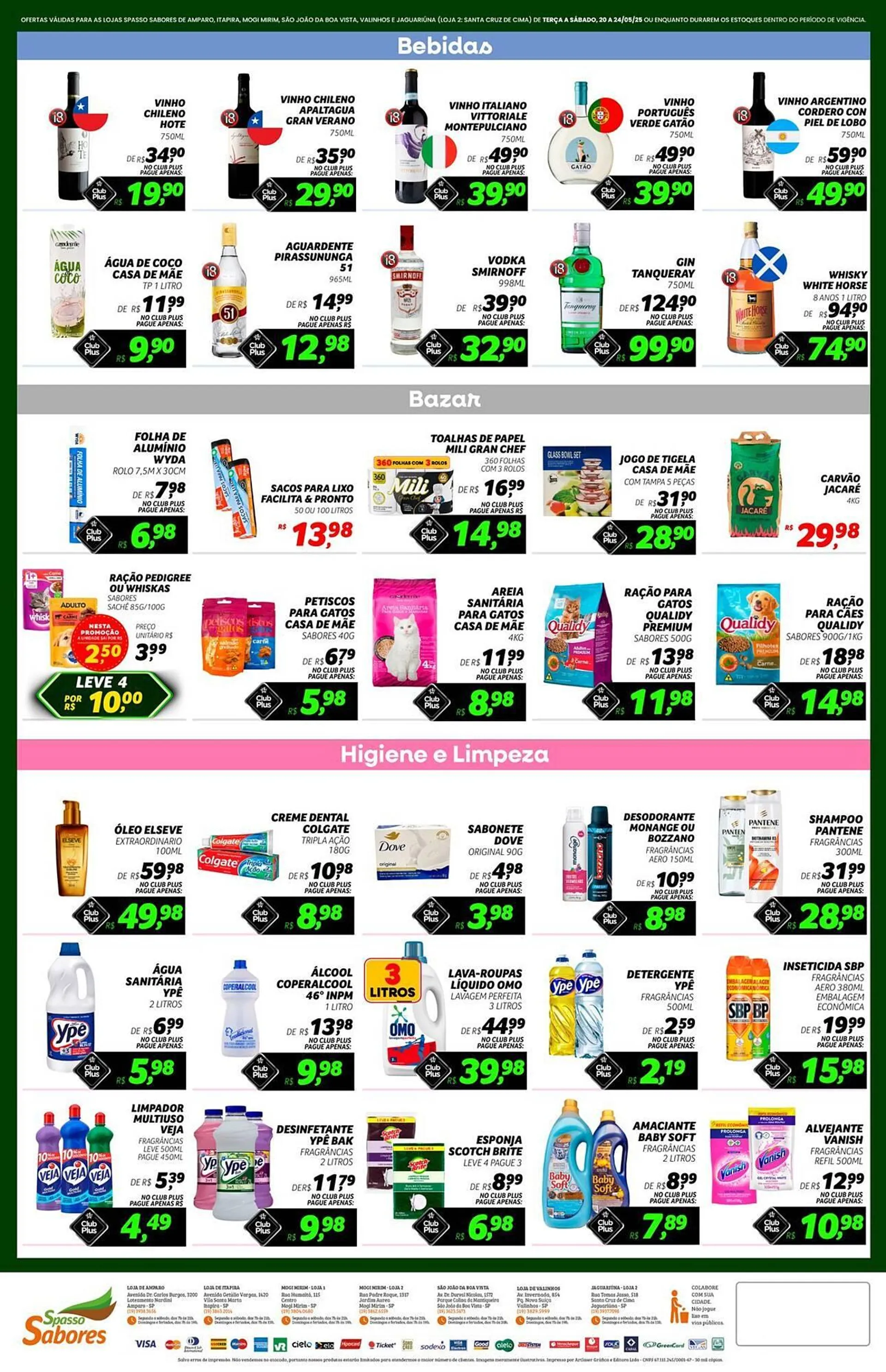 Encarte de Catálogo Spasso Sabores 21 de maio até 24 de maio 2025 - Pagina 4