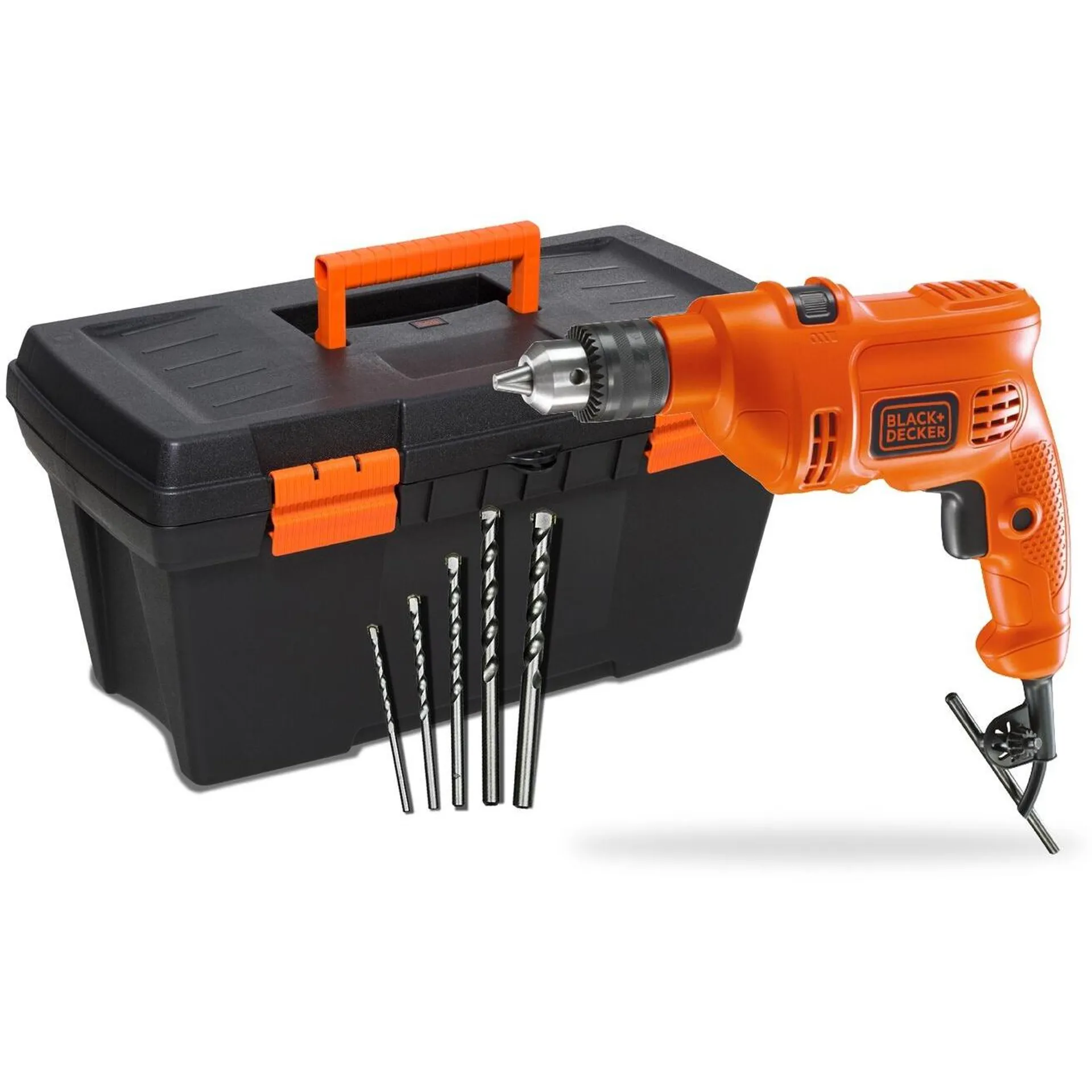 Furadeira de Impacto Black&Decker 560W 220V com 5 Brocas e Caixa TM500CB