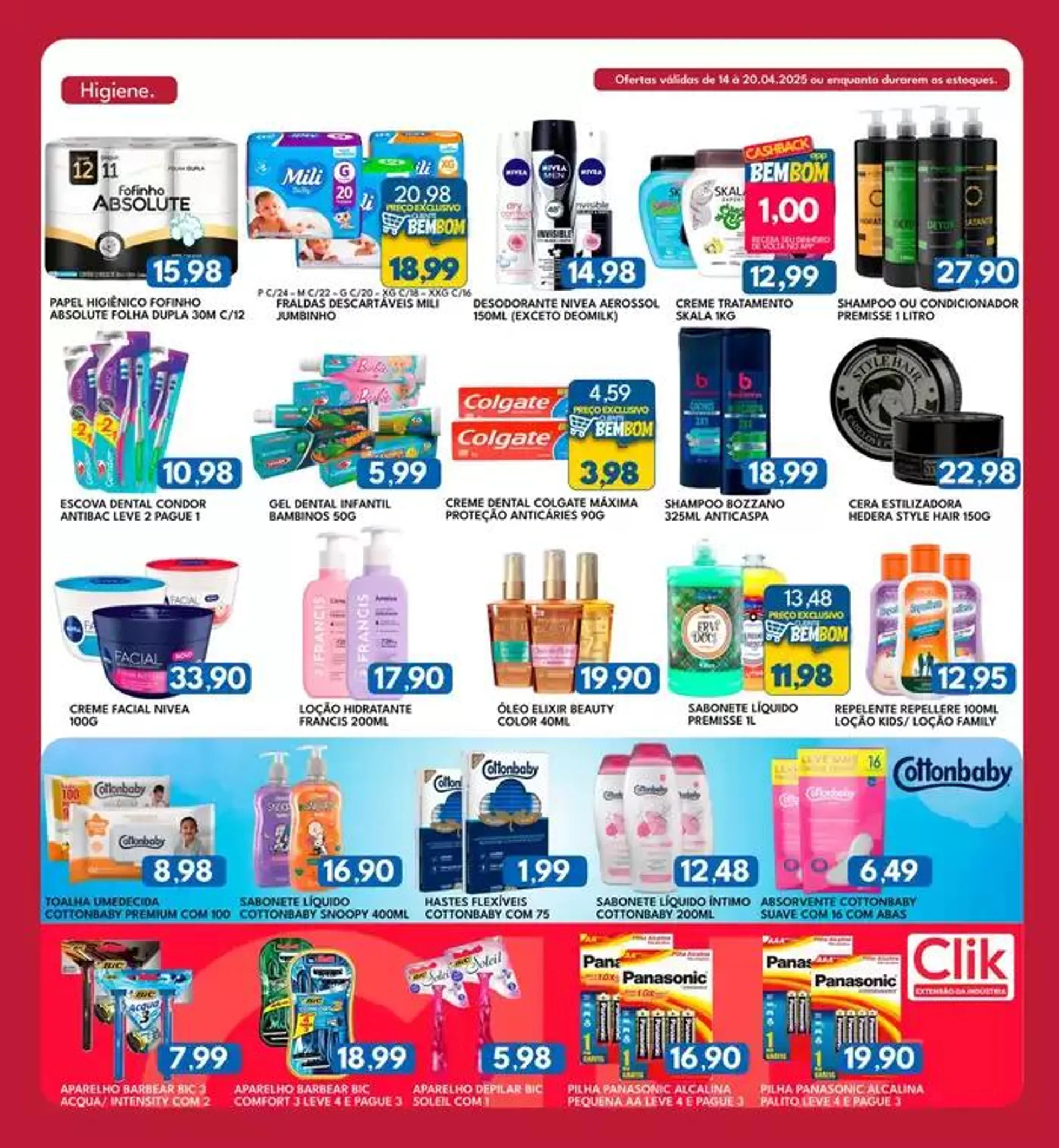 Encarte de Pechinchas e ofertas atuais 14 de abril até 20 de abril 2025 - Pagina 2