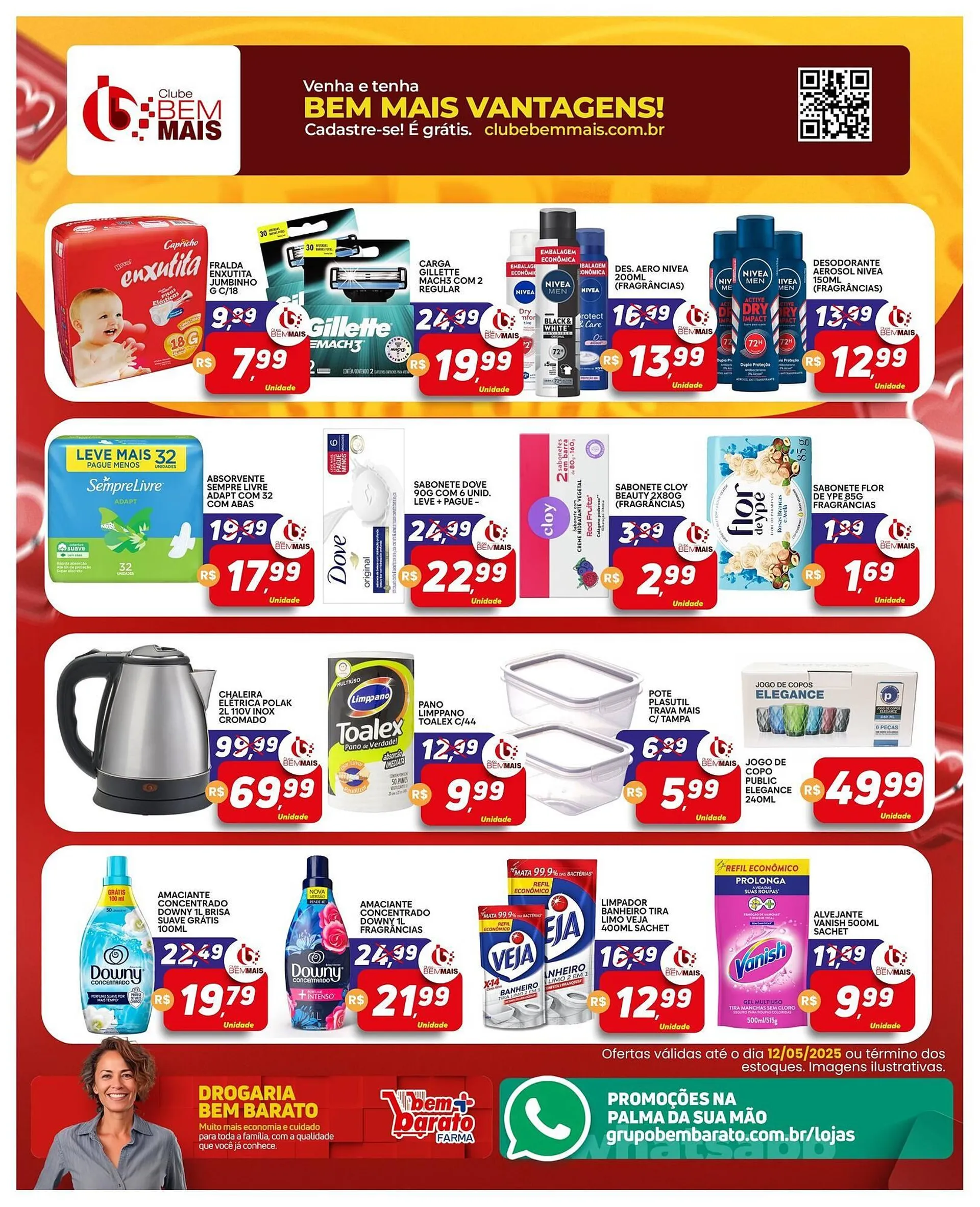 Encarte de Catálogo Supermercado Bem Barato 6 de maio até 12 de maio 2025 - Pagina 4
