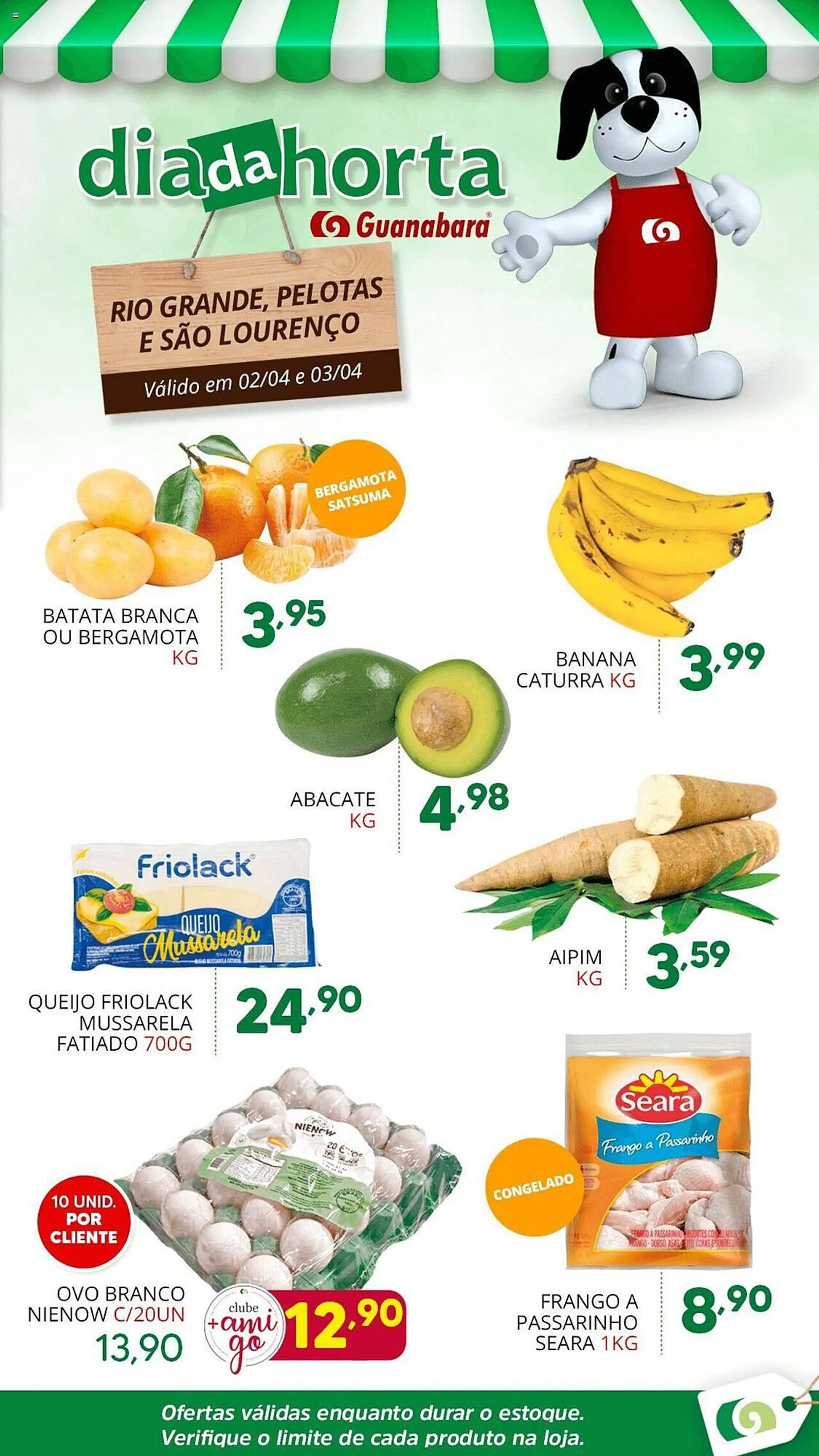 Encarte de Catálogo Supermercados Guanabara 2 de abril até 3 de abril 2024 - Pagina 1