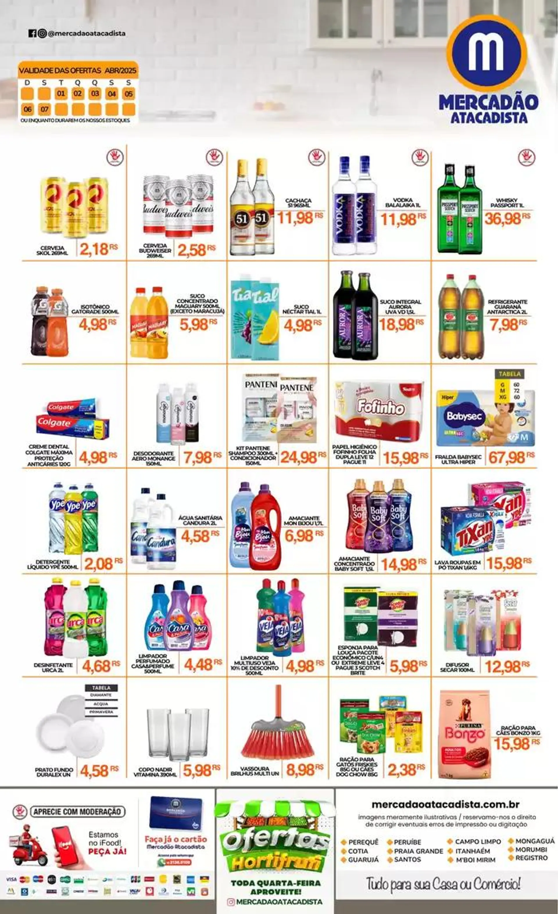 Encarte de Folheto Ofertas Mercadão Atacadista 1 de abril até 5 de abril 2025 - Pagina 3