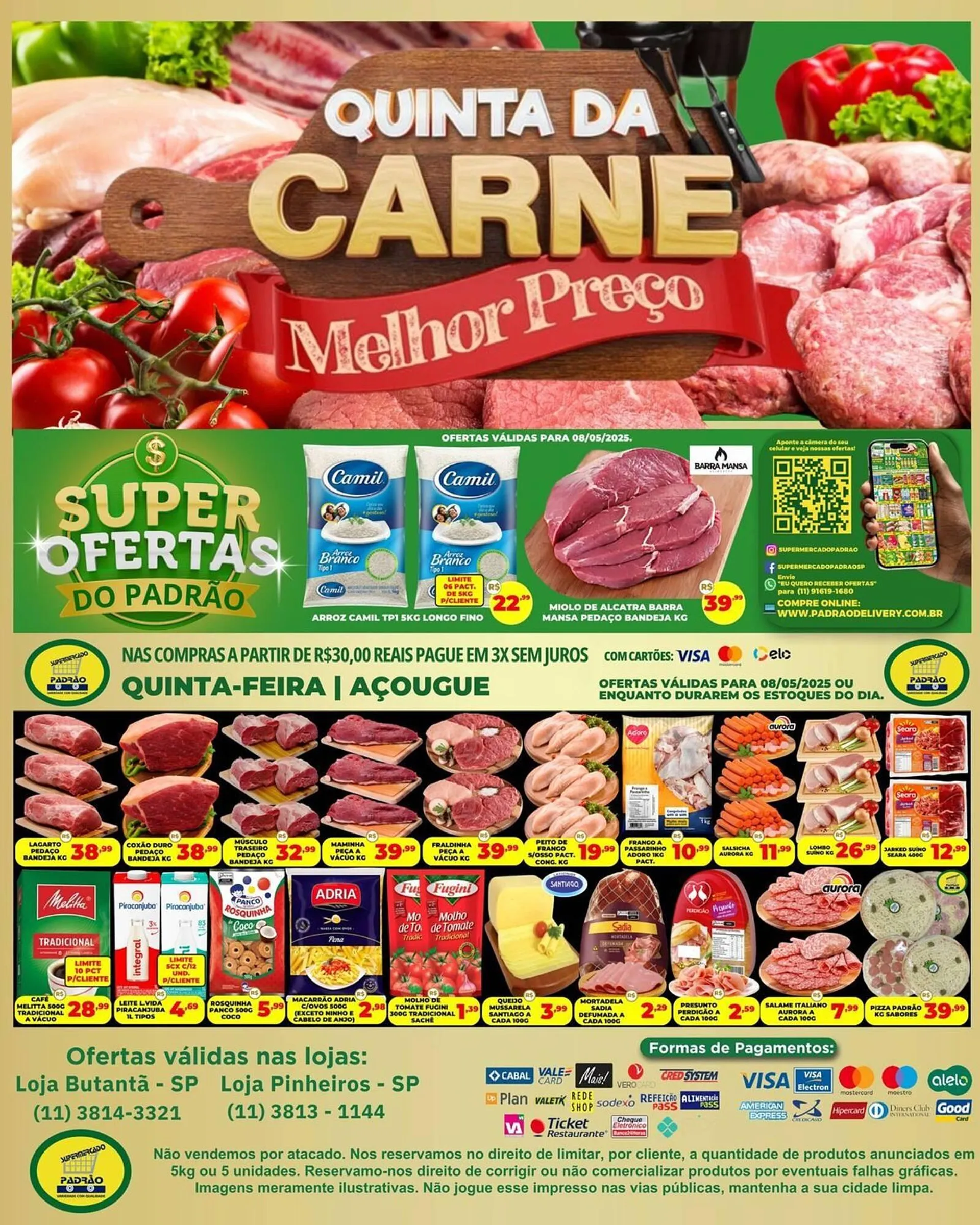 Encarte de Catálogo Supermercado Padrão 9 de maio até 11 de maio 2025 - Pagina 5
