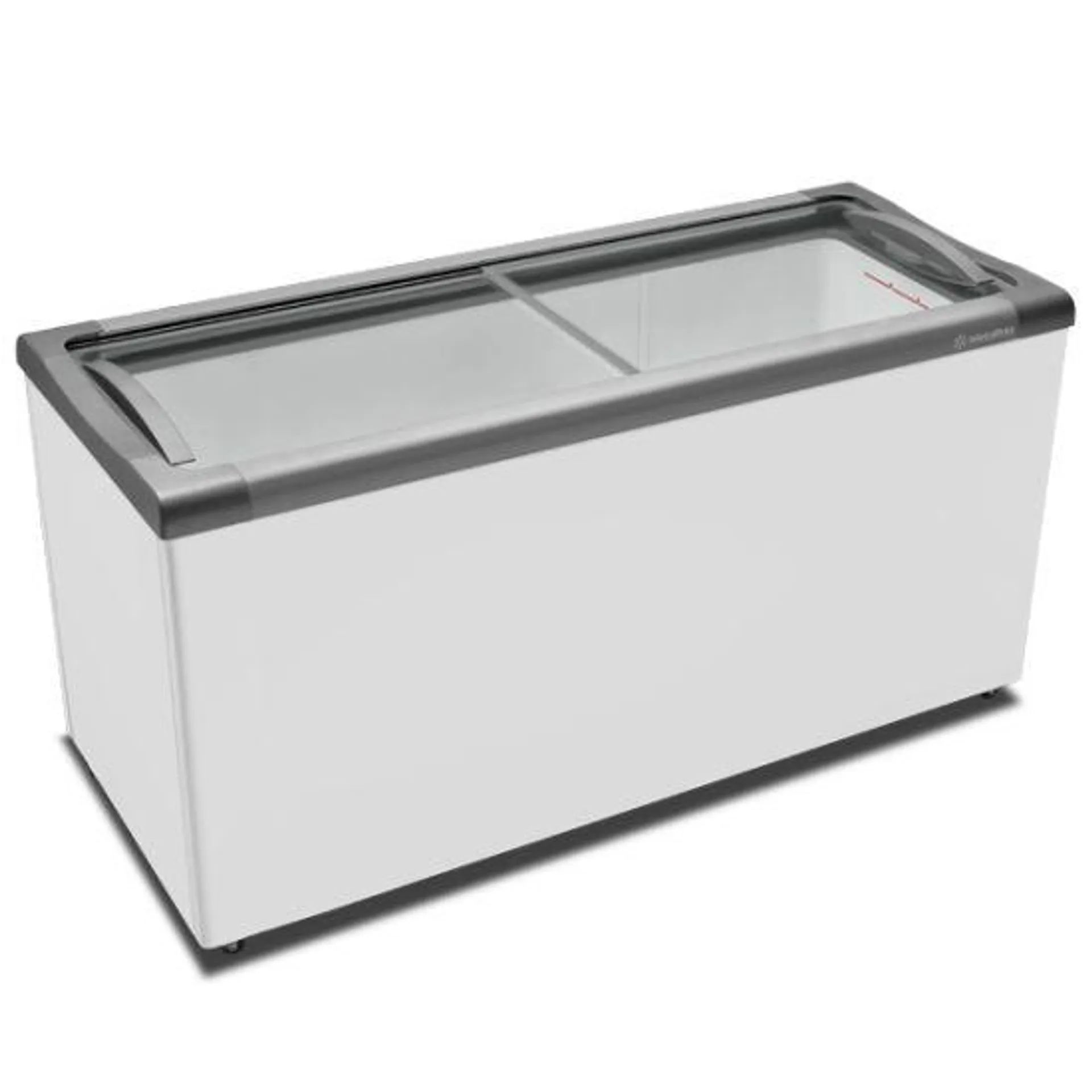 Freezer Horizontal Metalfrio NF55SB - Nextgen Supra, Tampa de Vidro, 491 Litros - Branco