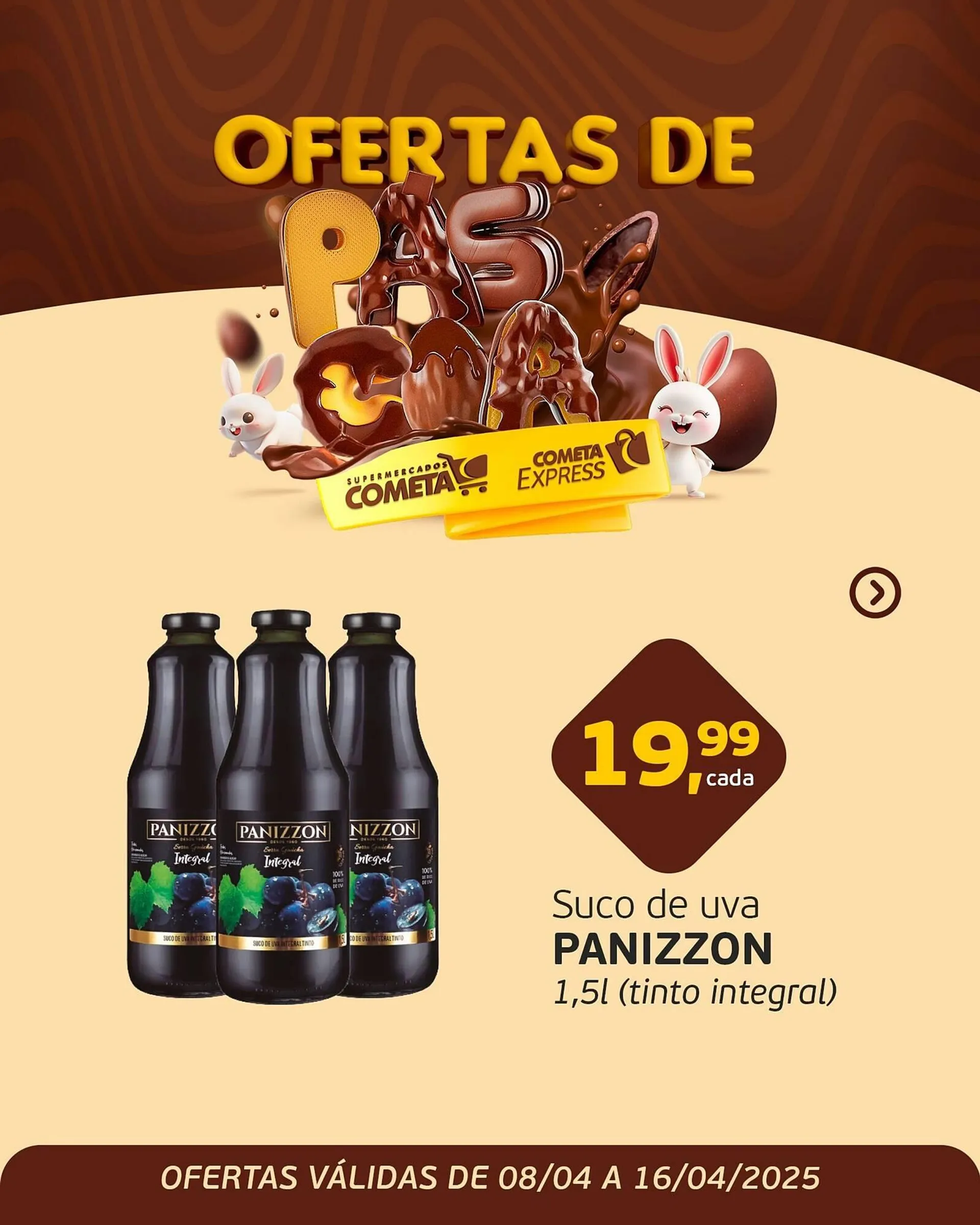 Encarte de Catálogo Cometa Supermercados 9 de abril até 16 de abril 2025 - Pagina 2