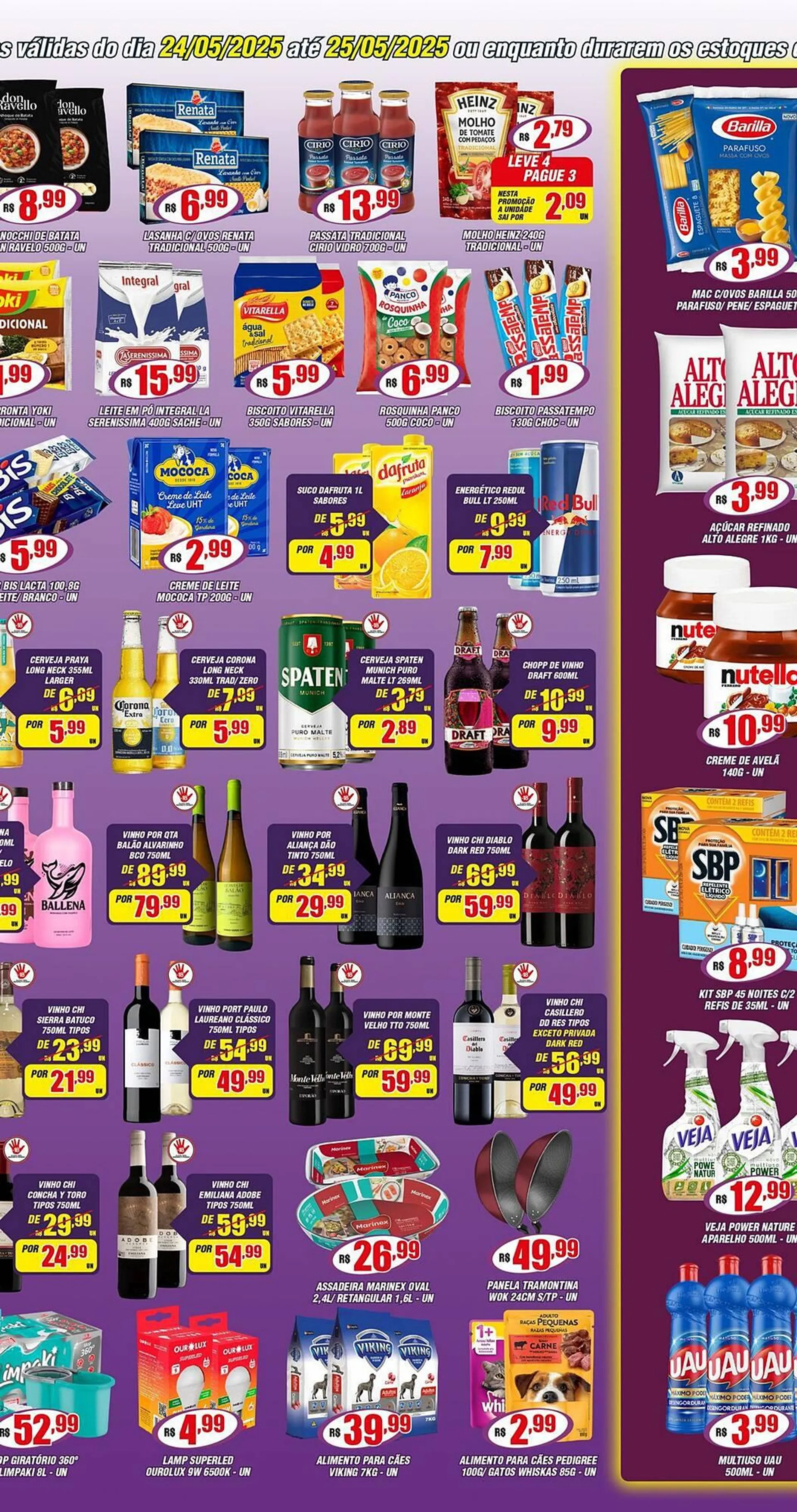 Encarte de Catálogo Violeta Supermercados 24 de maio até 25 de maio 2025 - Pagina 3