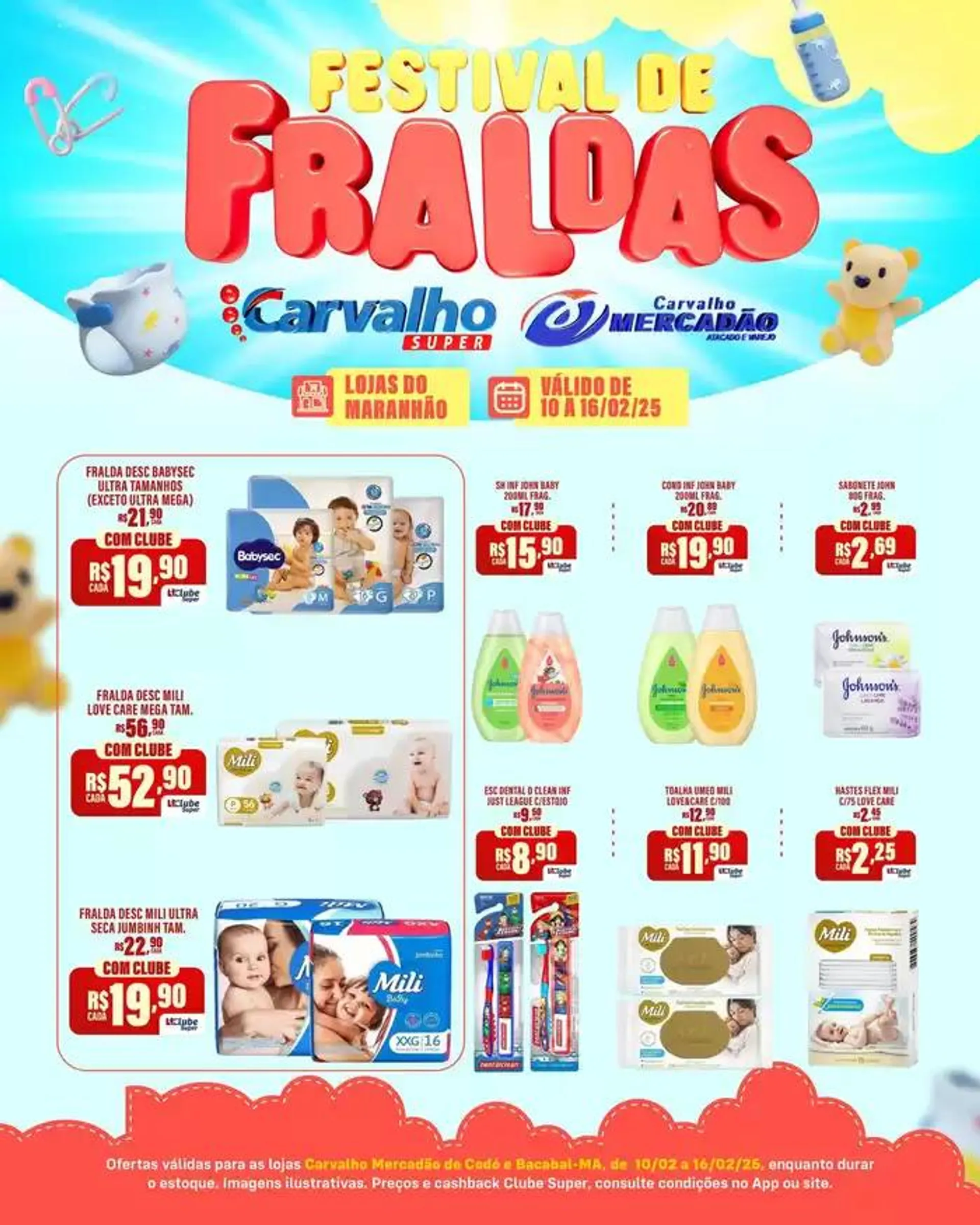 Encarte de Encarte Carvalho Supermercado 11 de fevereiro até 16 de fevereiro 2025 - Pagina 2
